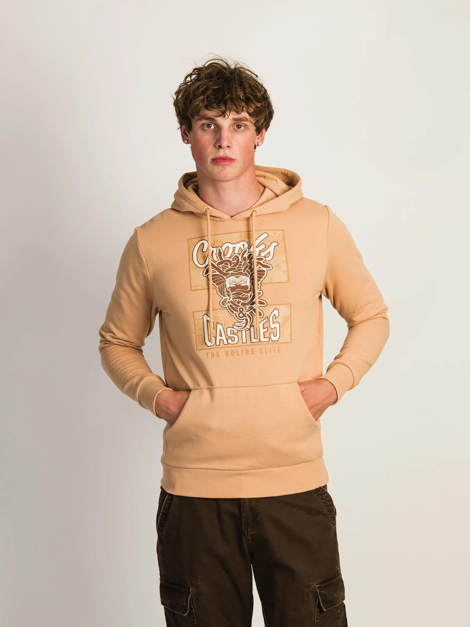 CROOKS & CASTLES GOTHIC MEDUSA PULLOVER HOODIE sold by Boathouse