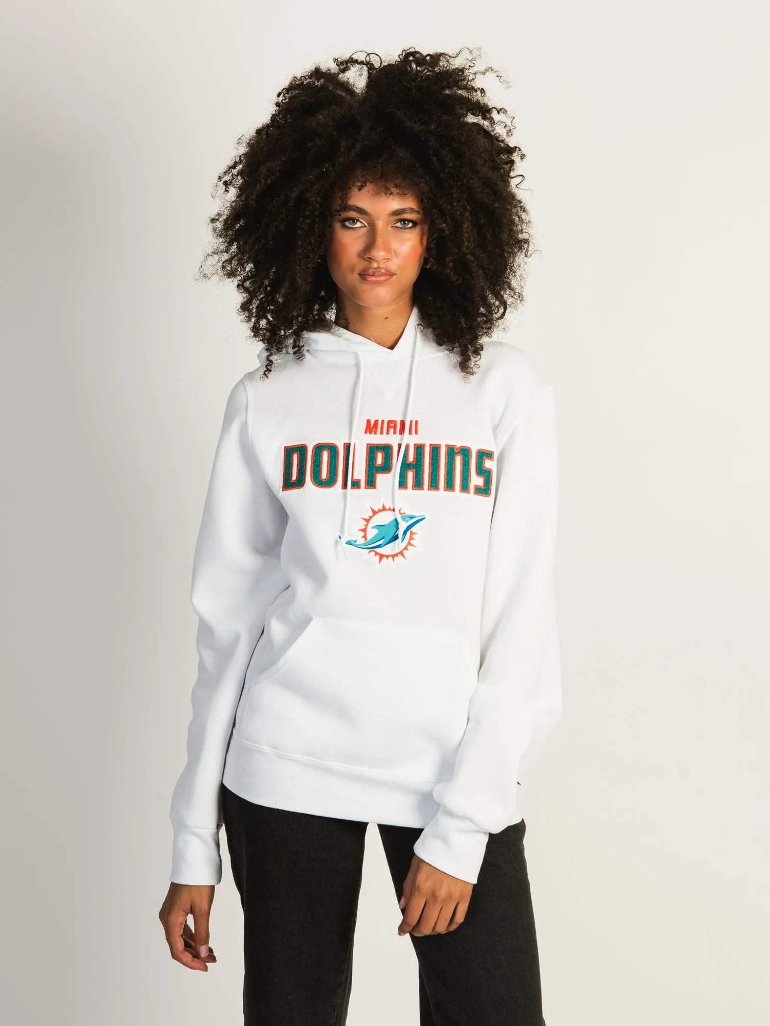 NFL MIAMI DOLPHINS LOGO PULLOVER HOODIE sold by Boathouse product image thumbnail 2