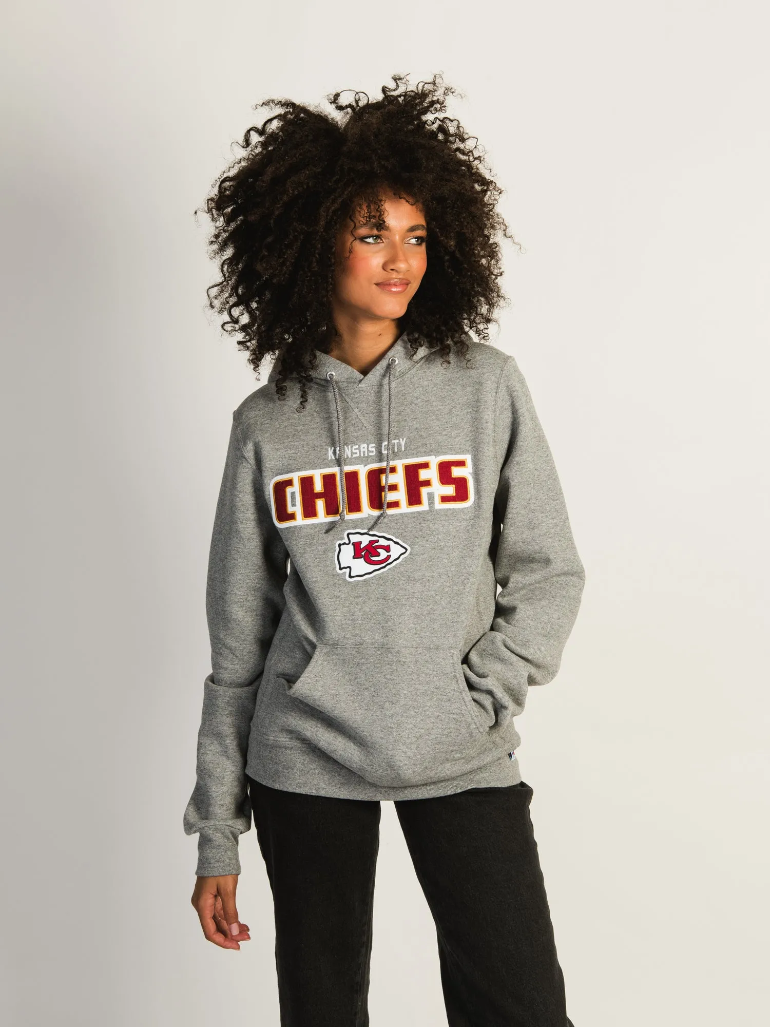 NFL KANSAS CITY CHIEFS LOGO PULLOVER HOODIE sold by Boathouse product image thumbnail 2