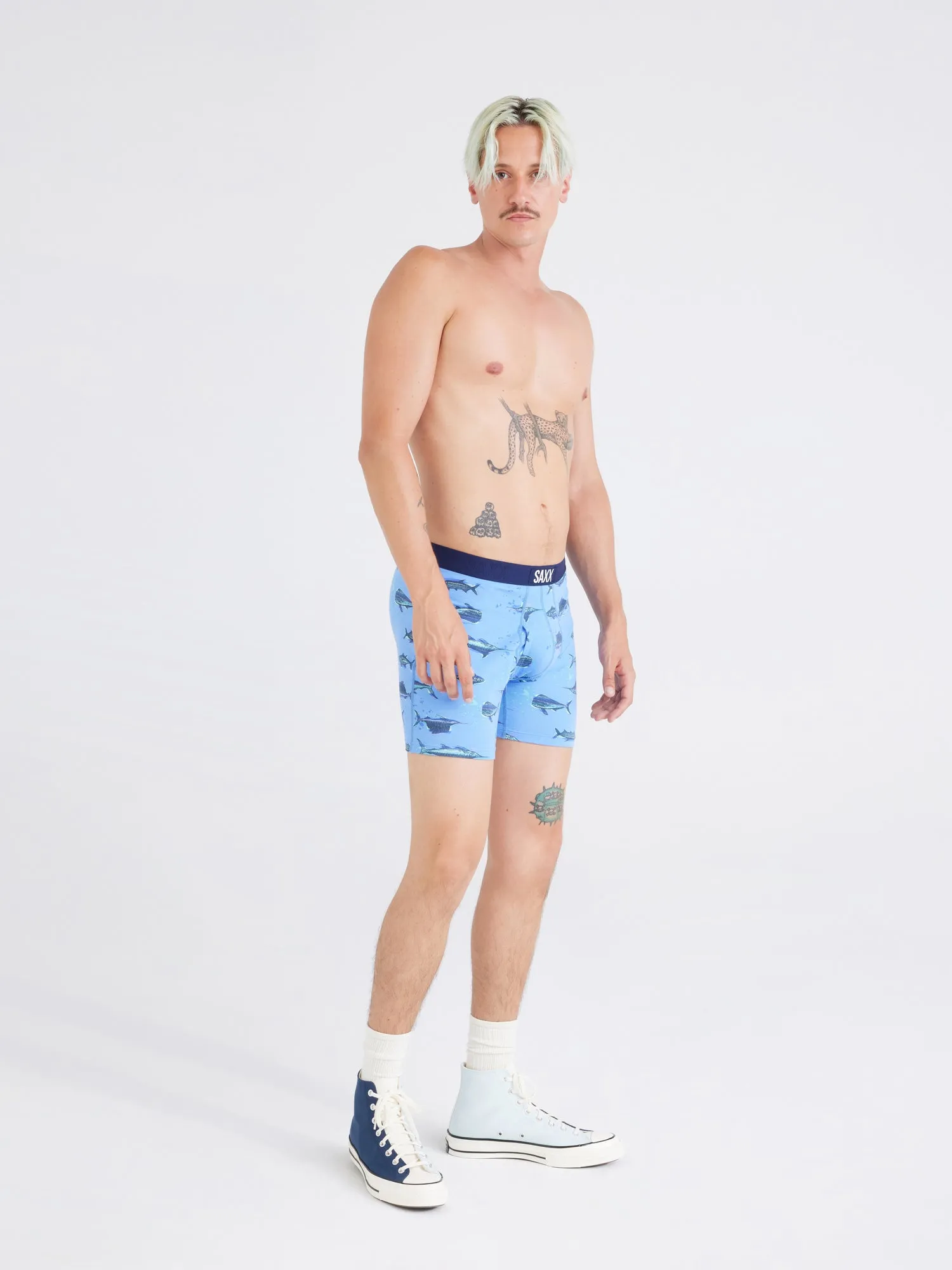 SAXX ULTRABOXER BRIEFS FLY - FISH ON-SAIL sold by Boathouse product image thumbnail 3