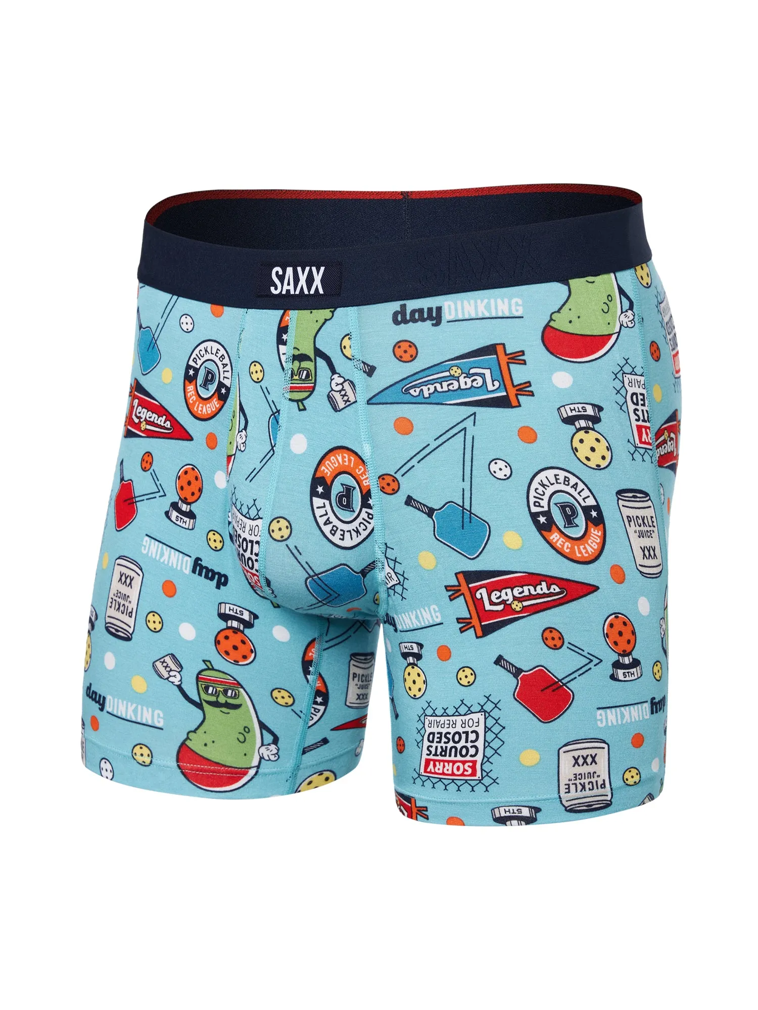 SAXX VIBE EXTRA BOXER BRIEFS FLY - PICKLEBALL sold by Boathouse