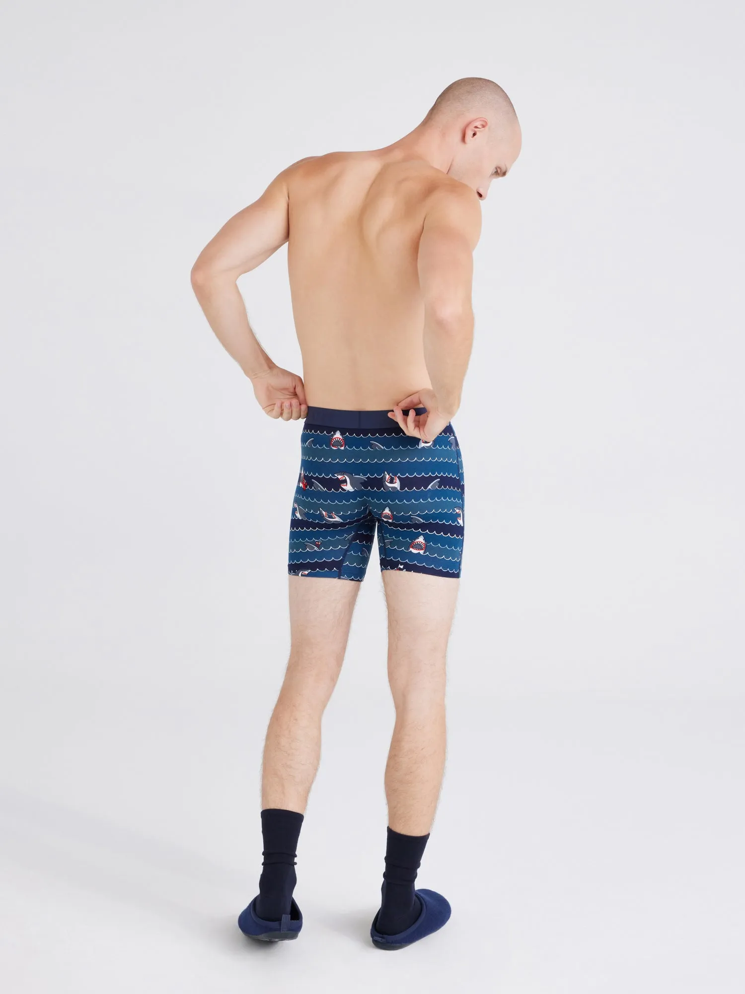 SAXX VIBE EXTRA BOXER BRIEFS FLY - GET SHARKY sold by Boathouse product image thumbnail 4