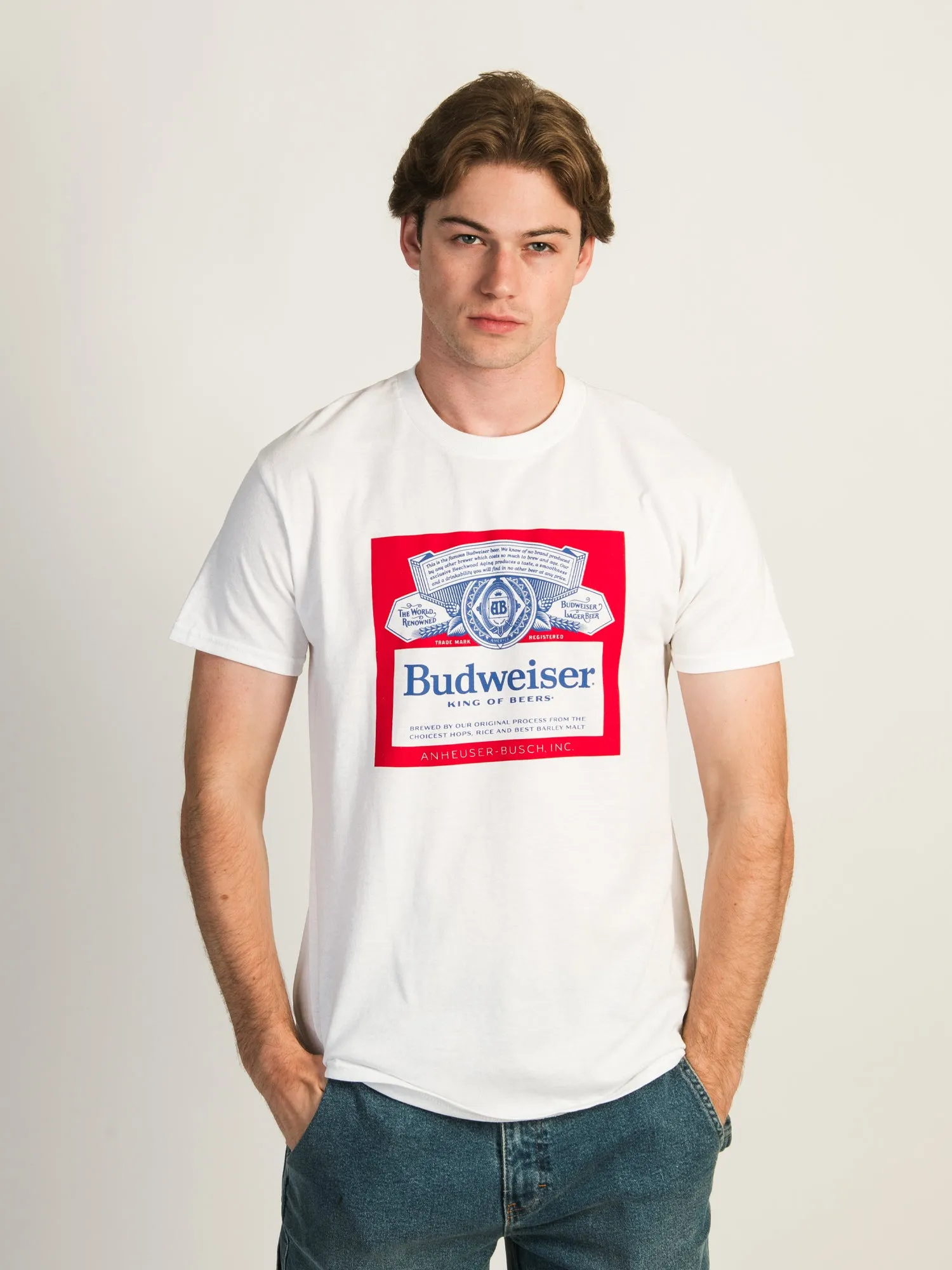 BUDWEISER LOGO T-SHIRT sold by Boathouse product image thumbnail 2
