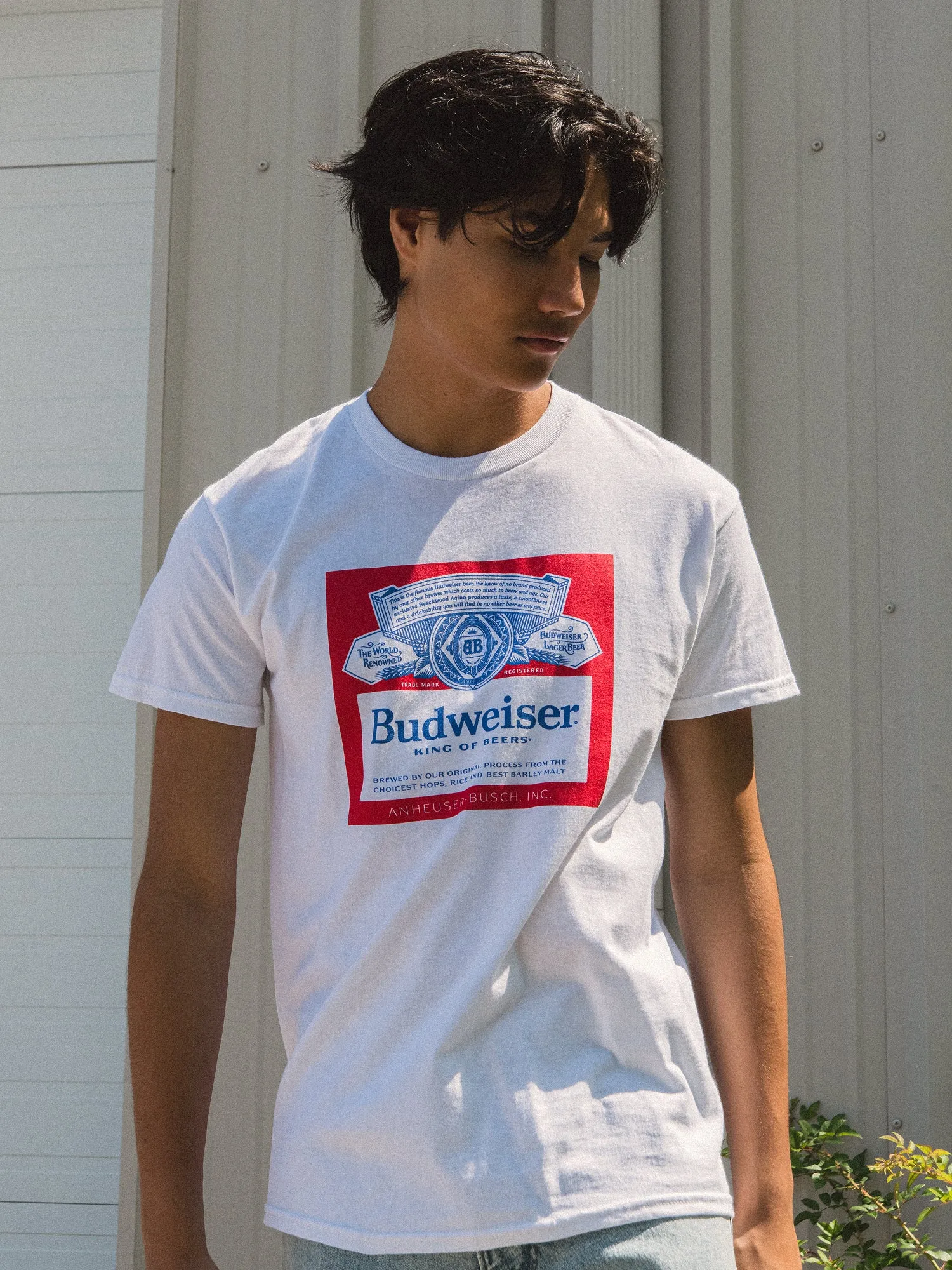 BUDWEISER LOGO T-SHIRT sold by Boathouse