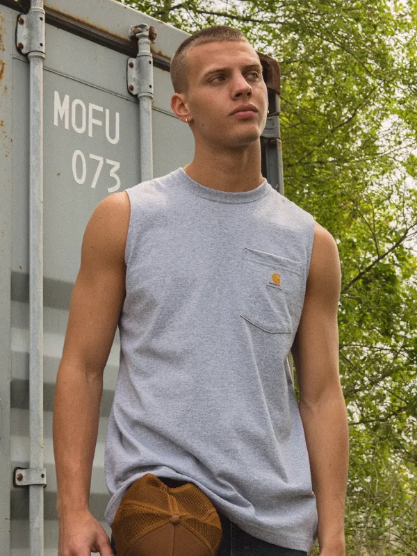 CARHARTT RELAXED FIT POCKET TANK TOP made by Carhartt
