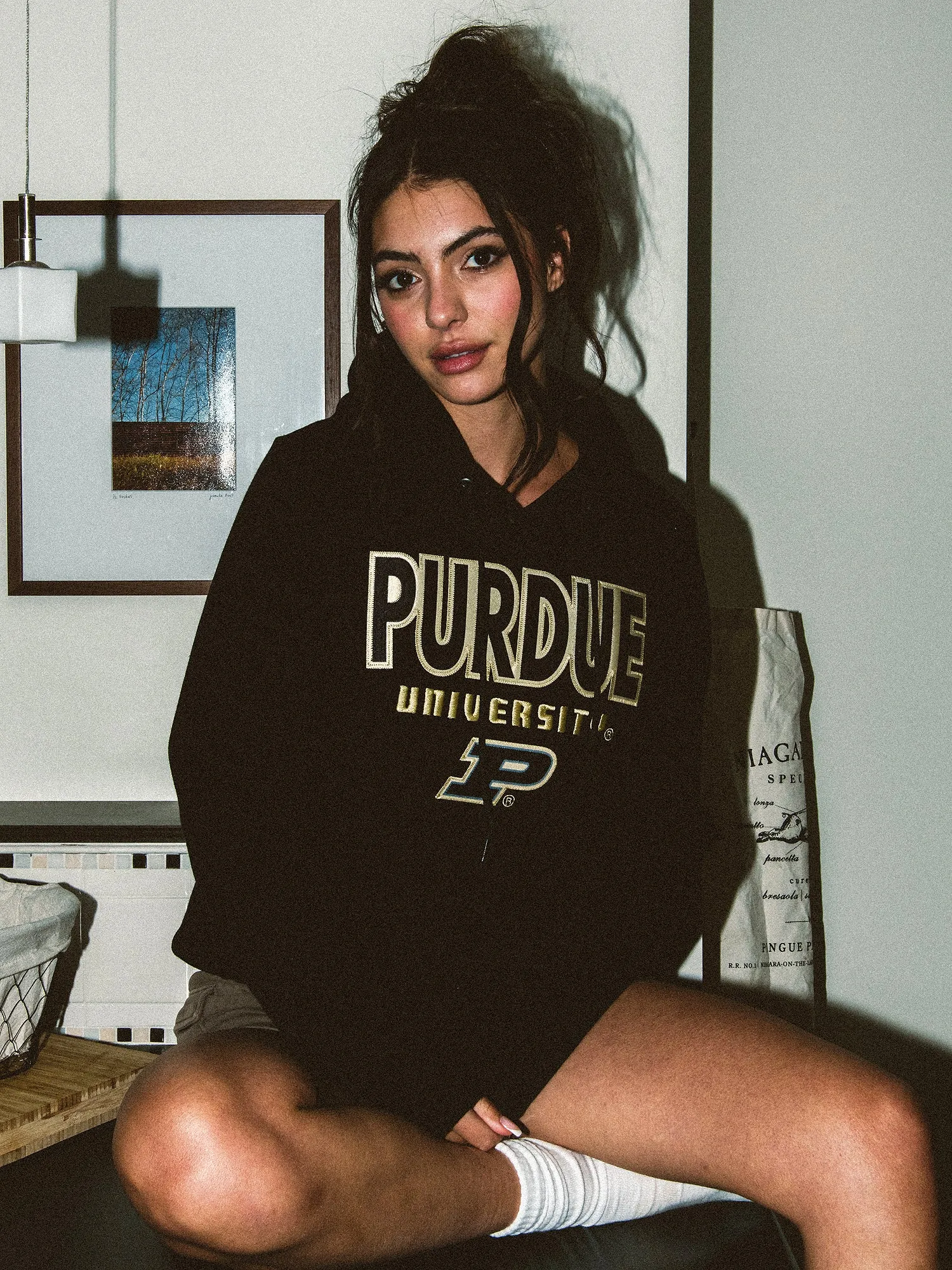 NCAA PURDUE PULLOVER HOODIE sold by Boathouse product image thumbnail 2