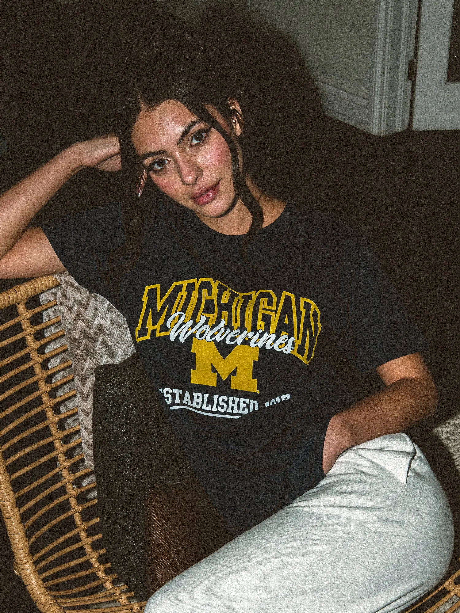 NCAA MICHIGAN T-SHIRT sold by Boathouse product image thumbnail 2