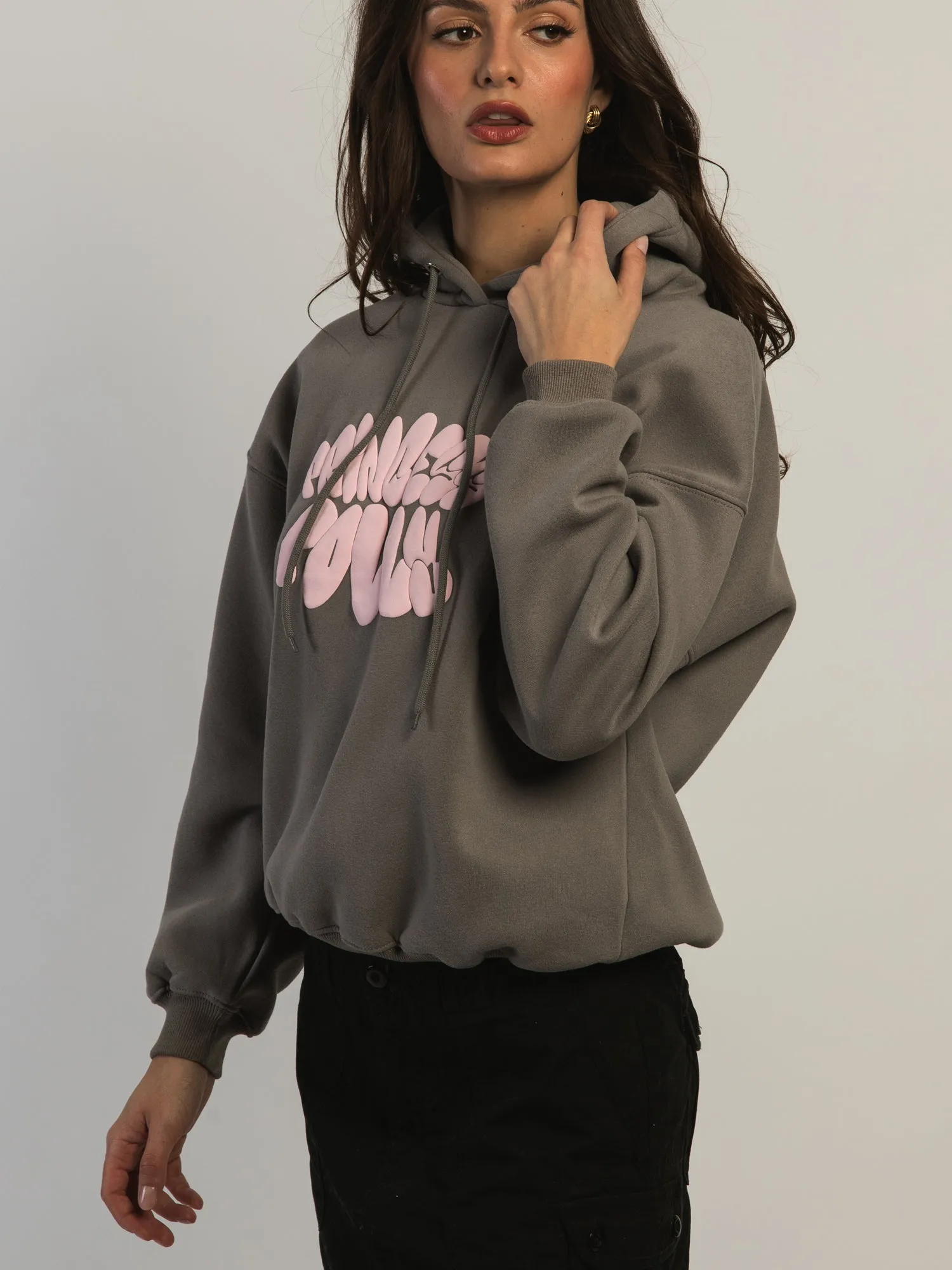 PRINCESS POLLY BUBBLE TEXT PULLOVER HOODIE sold by Boathouse product image thumbnail 4
