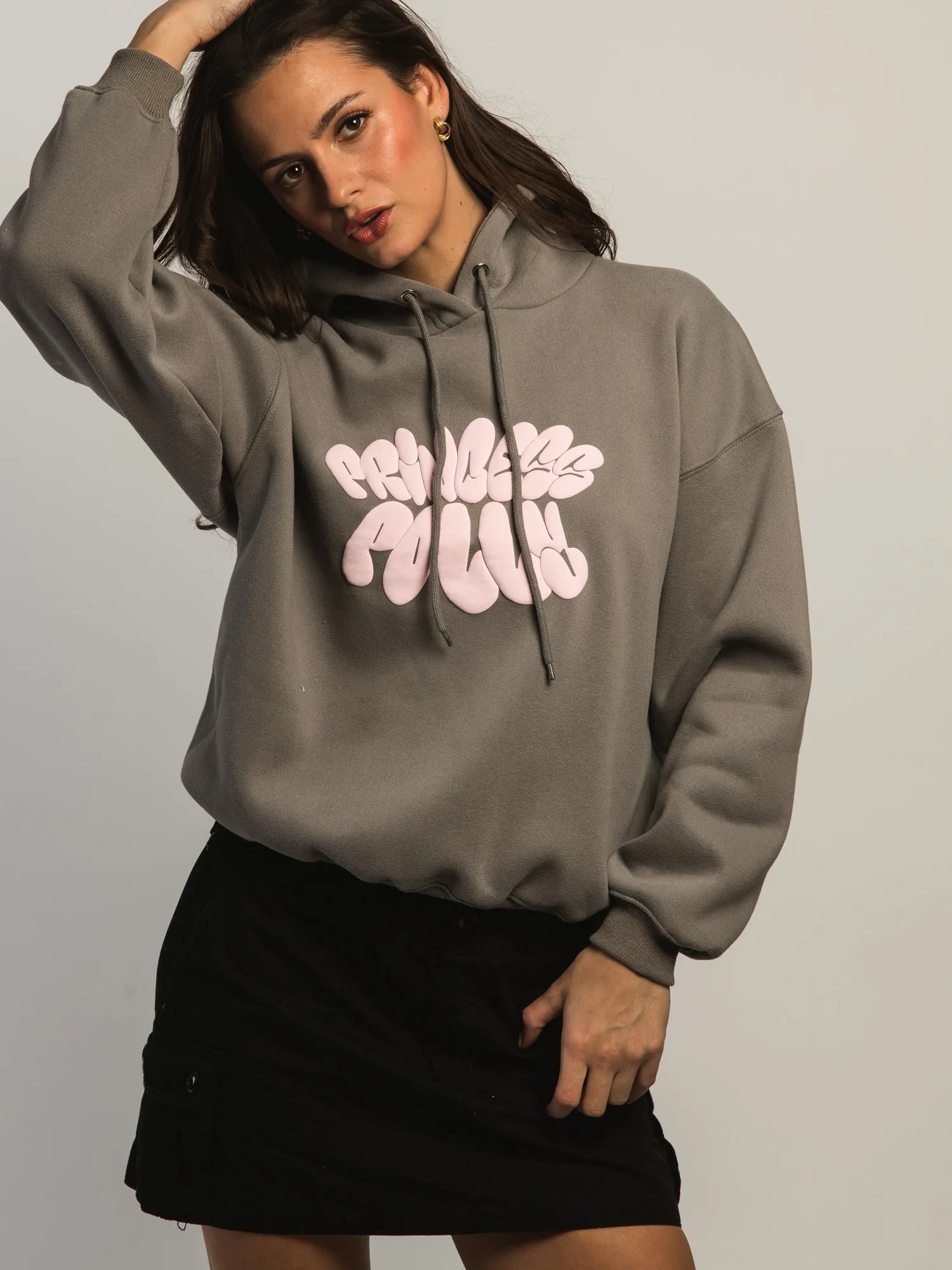 PRINCESS POLLY BUBBLE TEXT PULLOVER HOODIE sold by Boathouse product image thumbnail 3