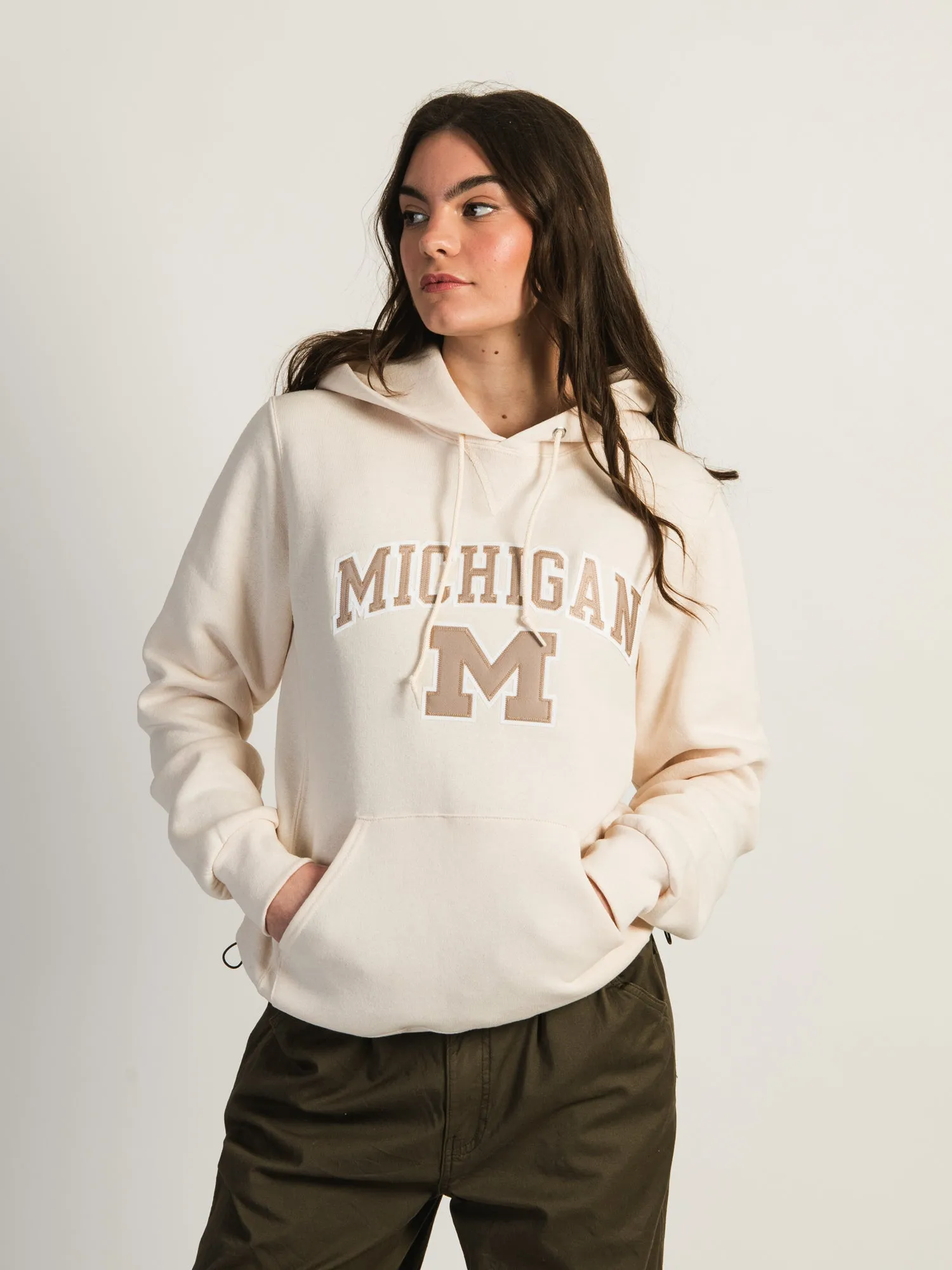NCAA MICHIGAN PULLOVER HOODIE sold by Boathouse product image thumbnail 4