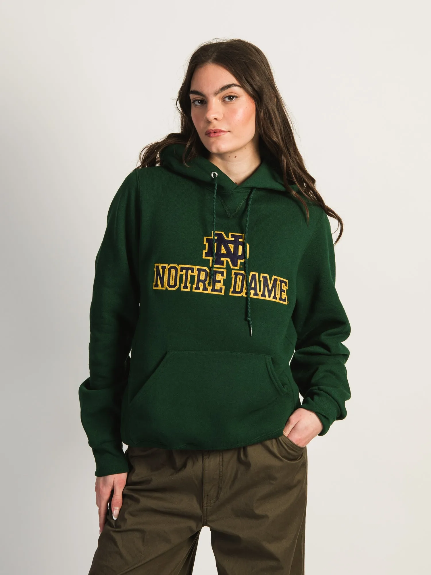 NCAA NOTRE DAME PULLOVER HOODIE sold by Boathouse product image thumbnail 2