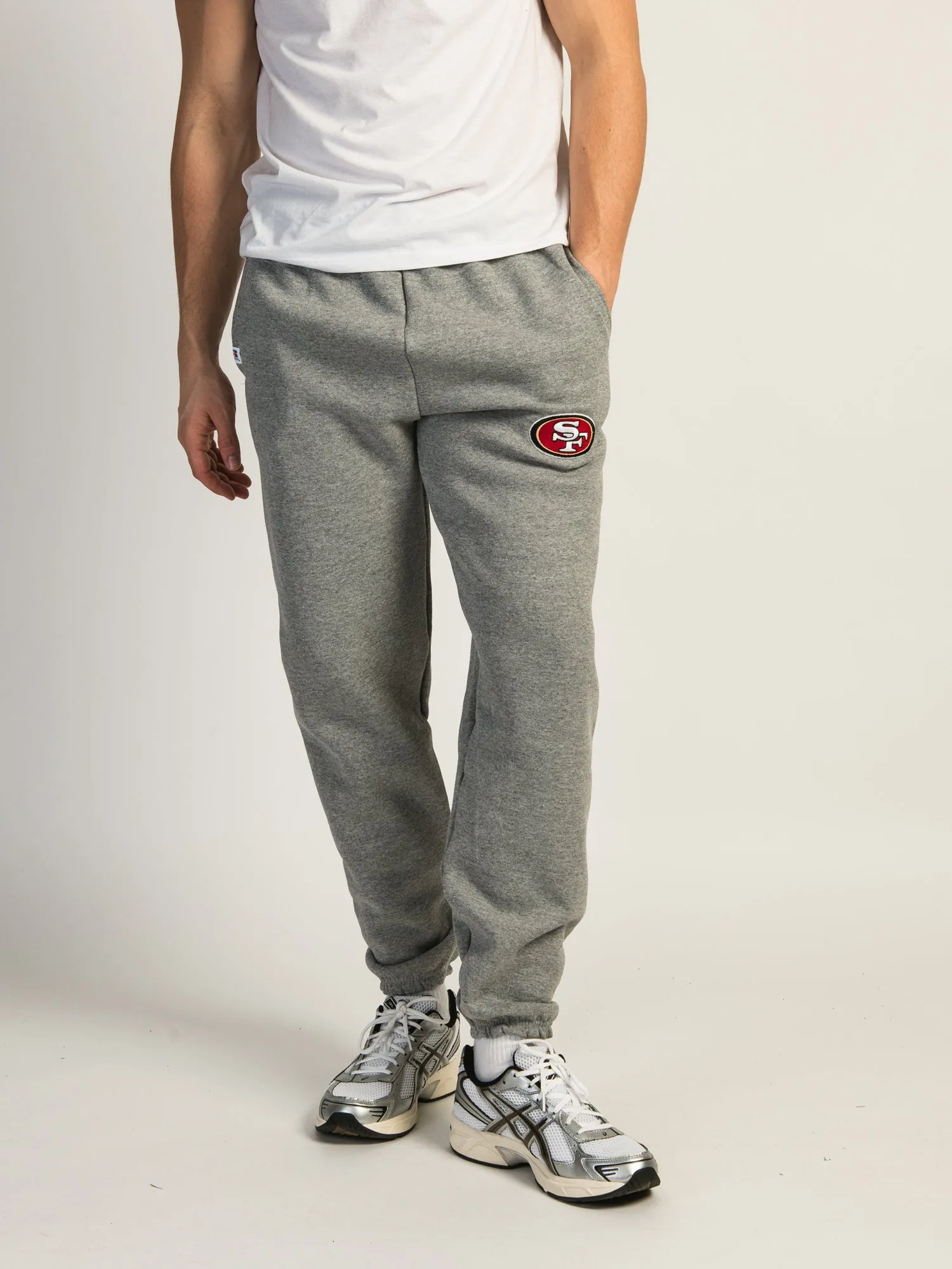 NFL SAN FRANCISCO 49ERS EMBROIDERED SWEATPANTS sold by Boathouse