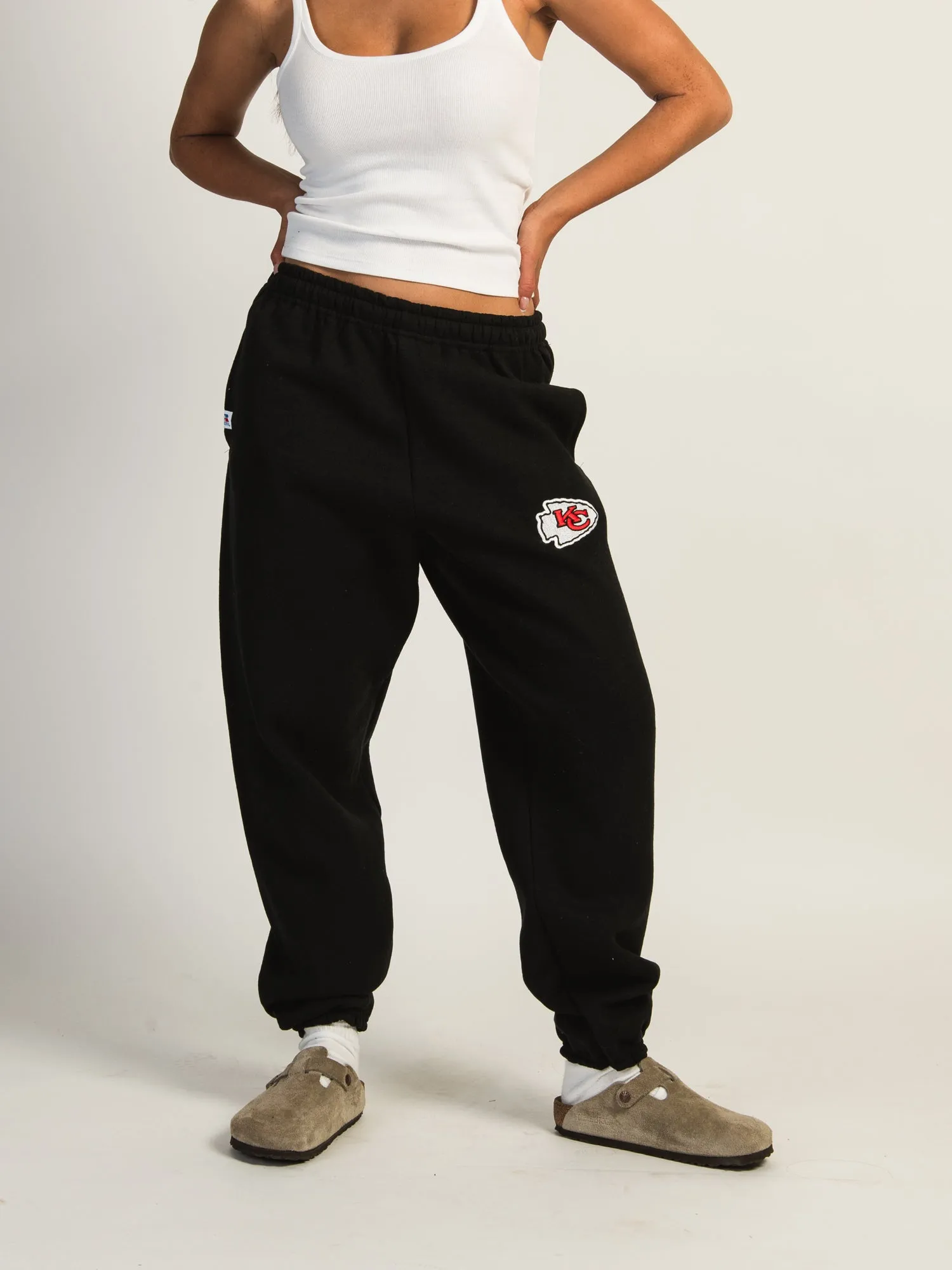 NFL KANSAS CITY CHIEFS EMBROIDERED SWEATPANTS sold by Boathouse product image thumbnail 2