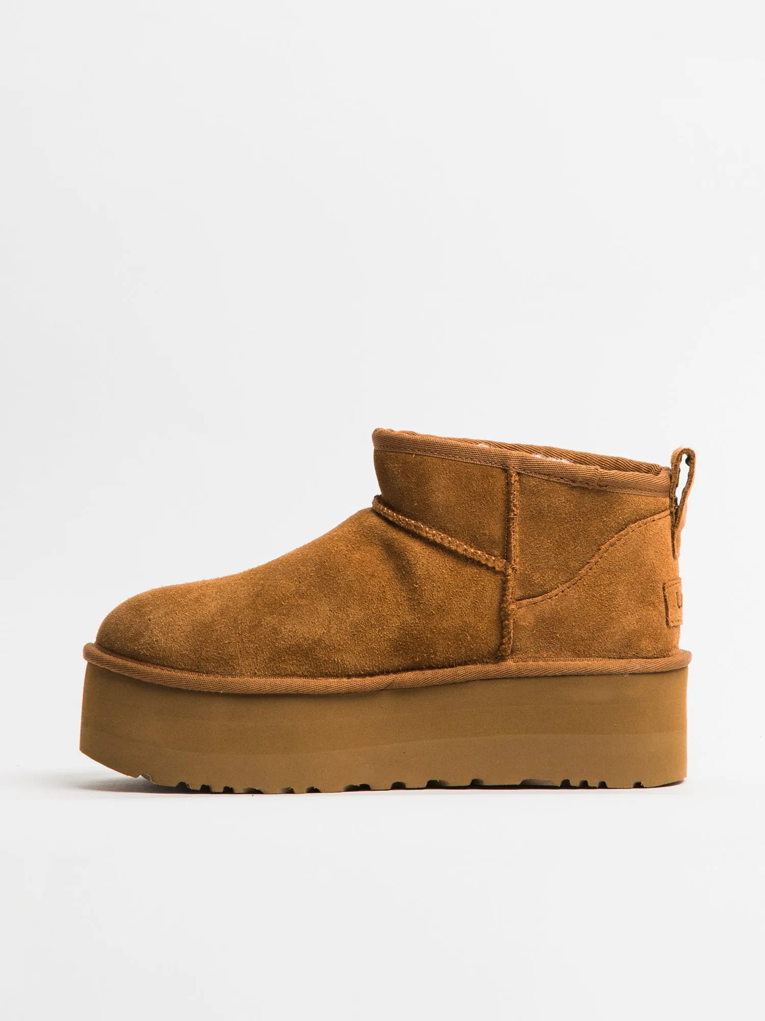 WOMENS UGG CLASSIC ULTRA MINI PLATFORM BOOT - CHESTNUT - CLEARANCE sold by Boathouse product image thumbnail 4