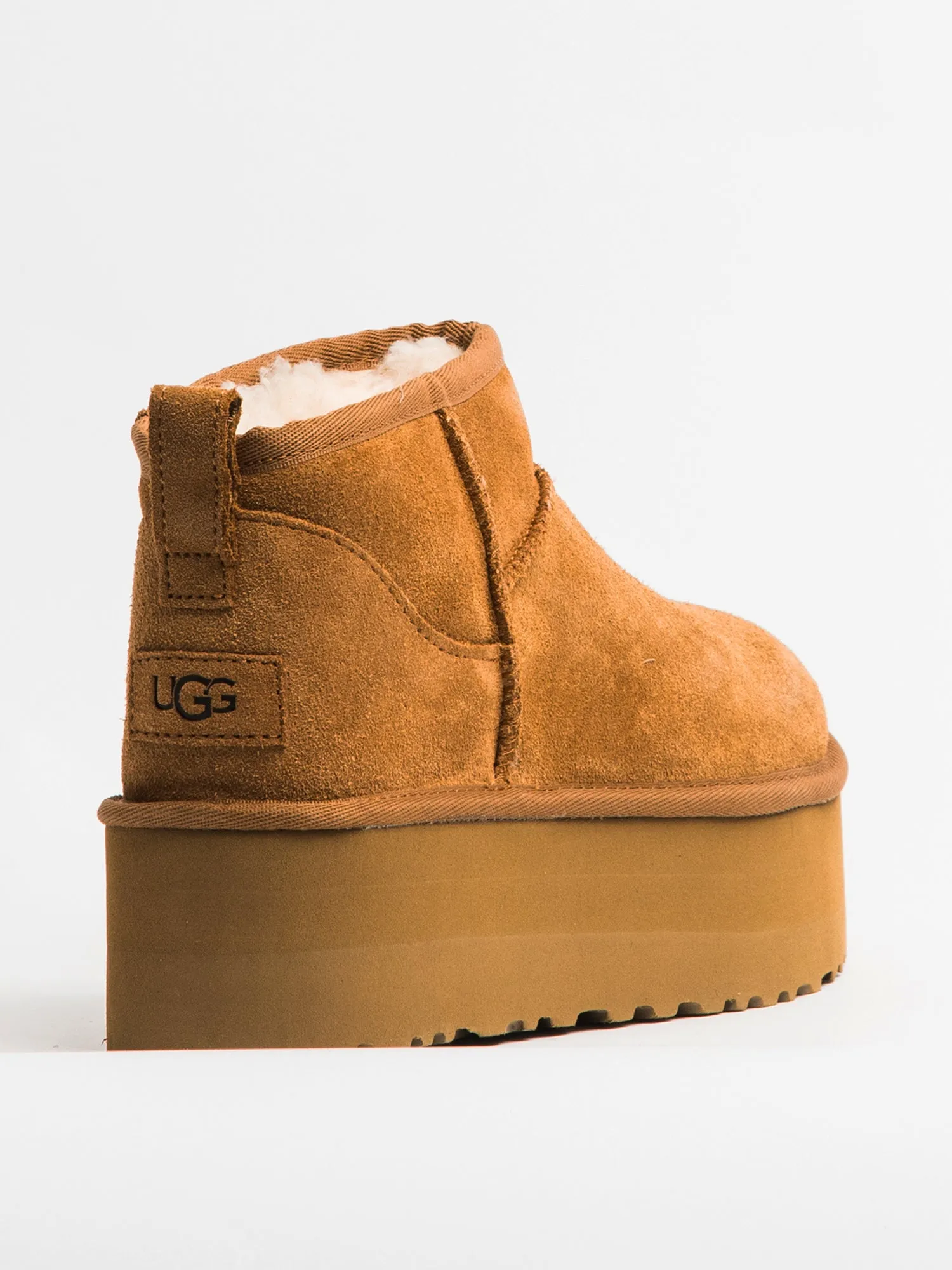 WOMENS UGG CLASSIC ULTRA MINI PLATFORM BOOT - CHESTNUT - CLEARANCE sold by Boathouse product image thumbnail 3