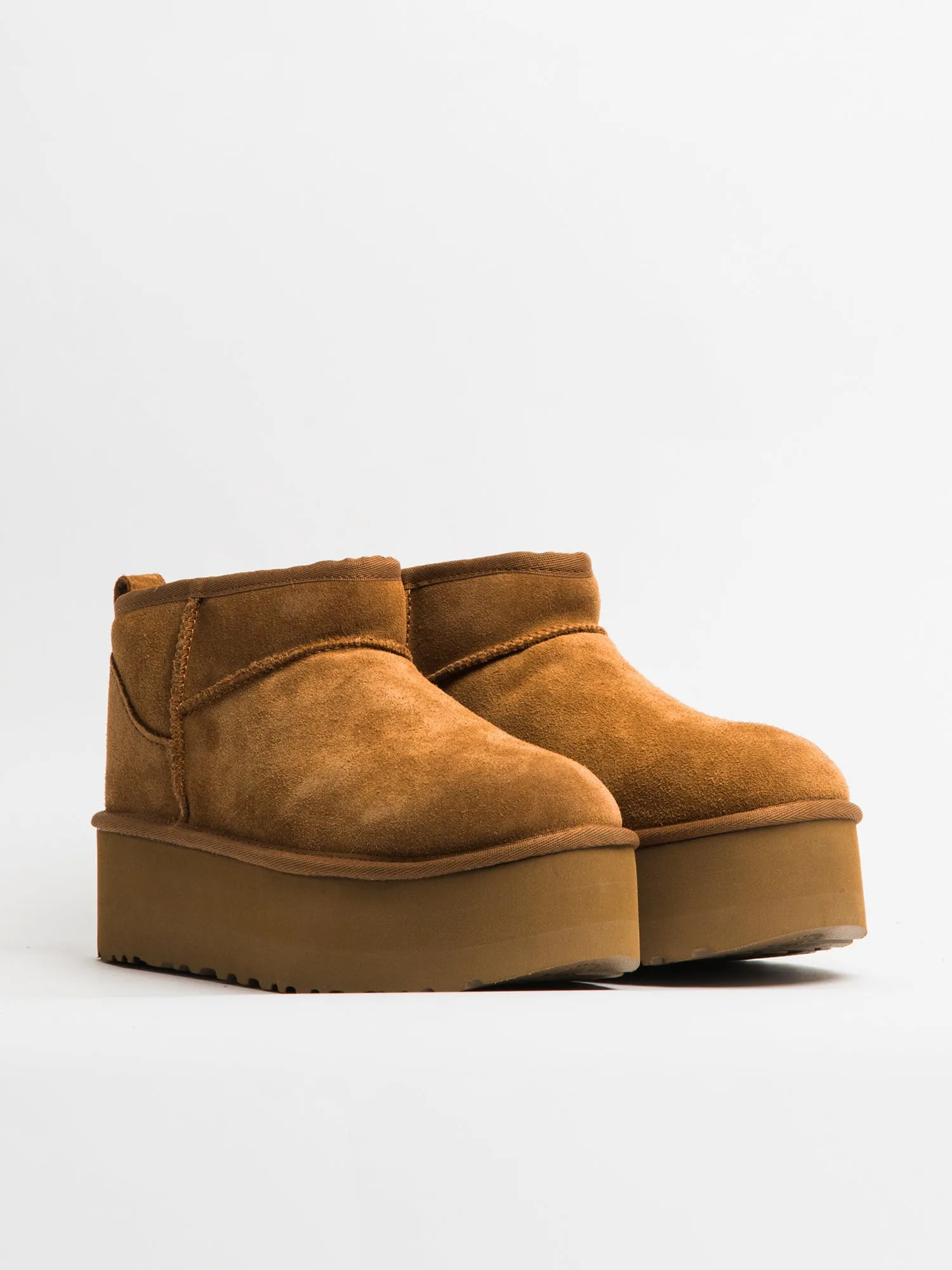 WOMENS UGG CLASSIC ULTRA MINI PLATFORM BOOT - CHESTNUT - CLEARANCE sold by Boathouse product image thumbnail 2