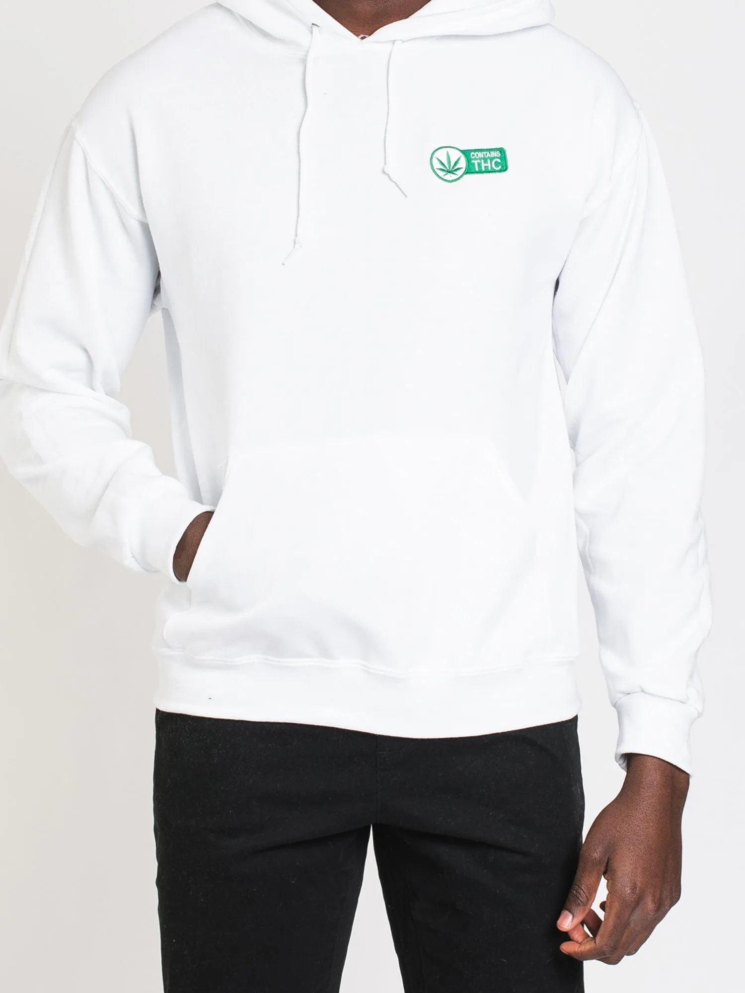 THC EMBROIDERED FLEECE - WHITE sold by Boathouse