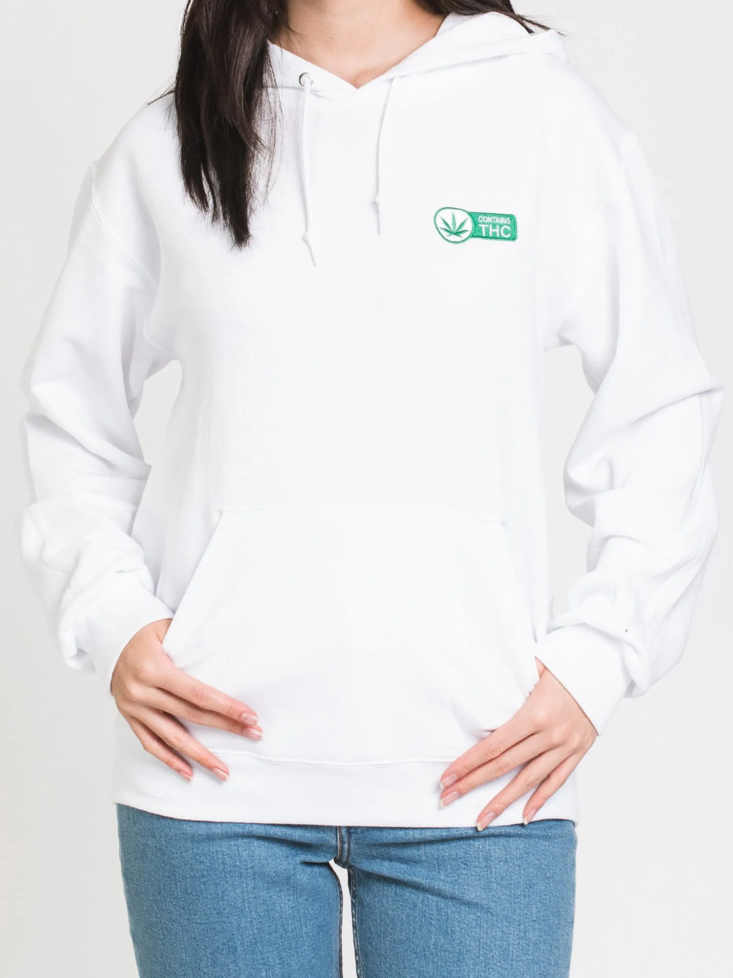 THC EMBROIDERED FLEECE - WHITE sold by Boathouse product image thumbnail 3