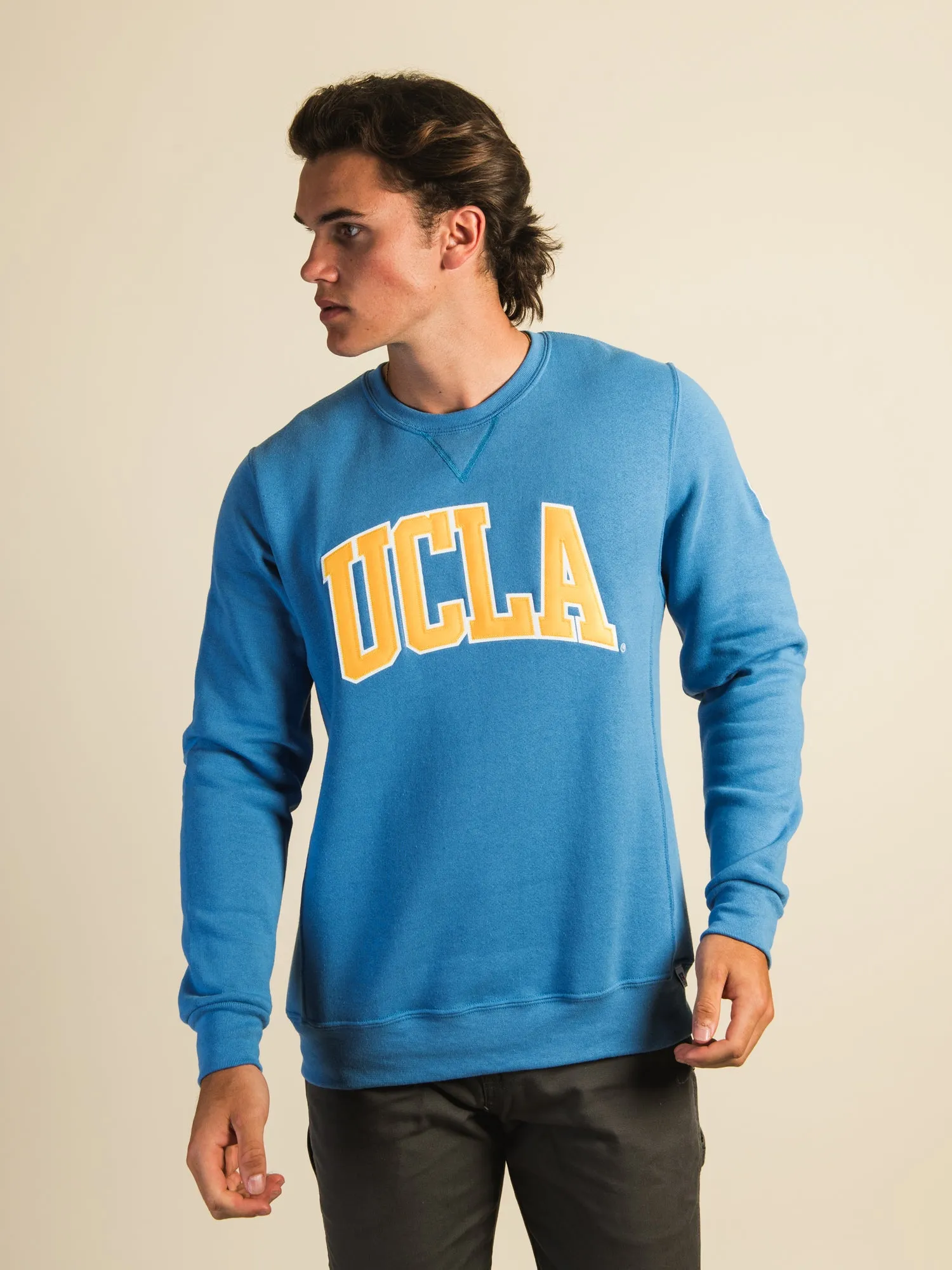 NCAA UCLA SLEEVE EMBROIDERED CREW sold by Boathouse product image thumbnail 4