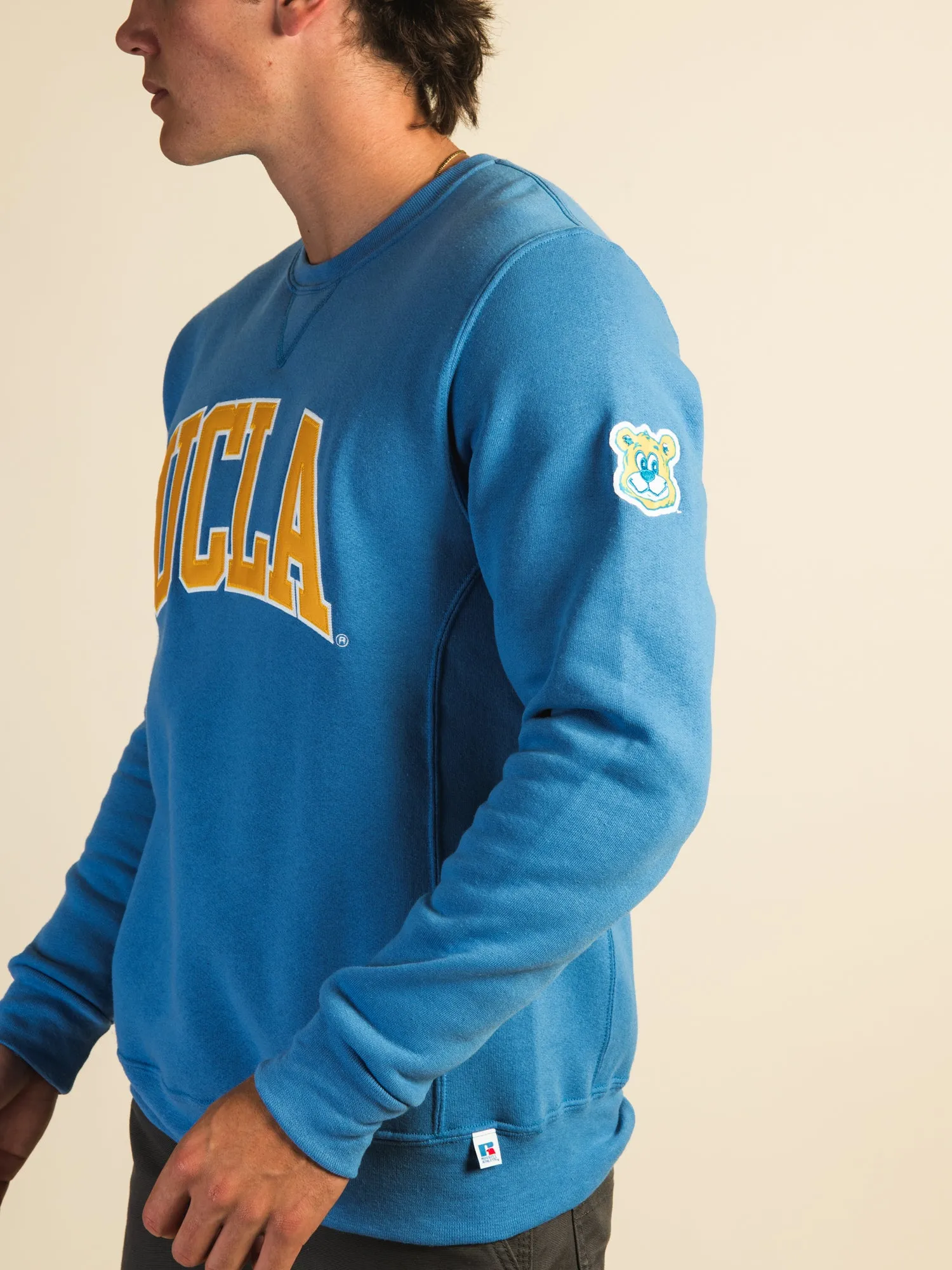 NCAA UCLA SLEEVE EMBROIDERED CREW sold by Boathouse product image thumbnail 5