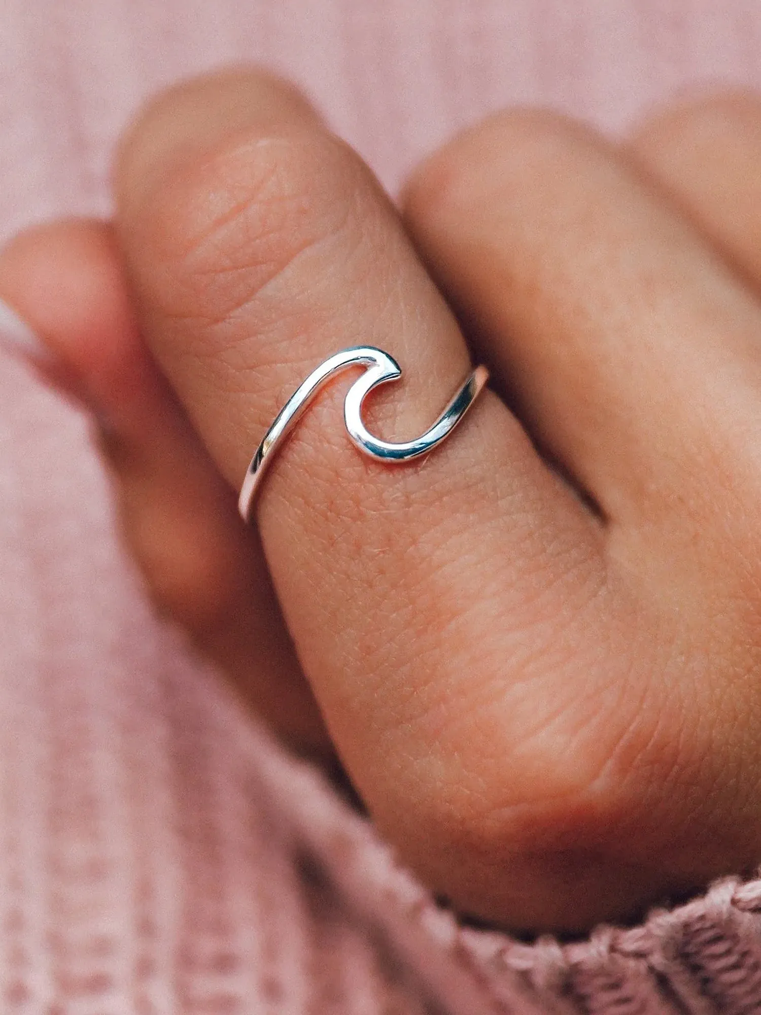 PURA VIDA WAVE RING - SILVER sold by Boathouse product image thumbnail 2