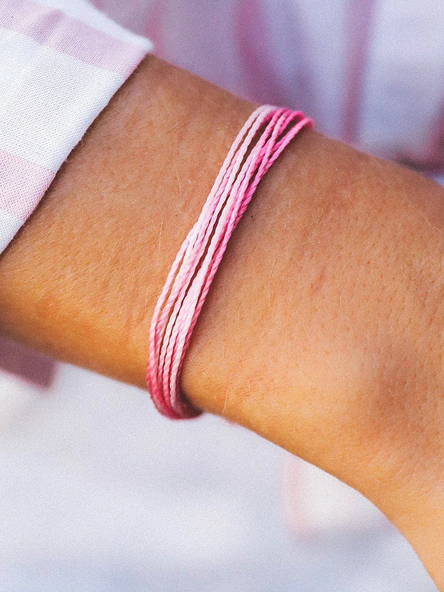PURA VIDA CHARITY BRACELET - BREAST CANCER sold by Boathouse product image thumbnail 2