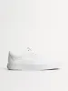 MENS VANS OLD SKOOL TRUE WHITE CANVAS SNEAKER sold by Boathouse