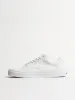 MENS VANS OLD SKOOL TRUE WHITE CANVAS SNEAKER sold by Boathouse