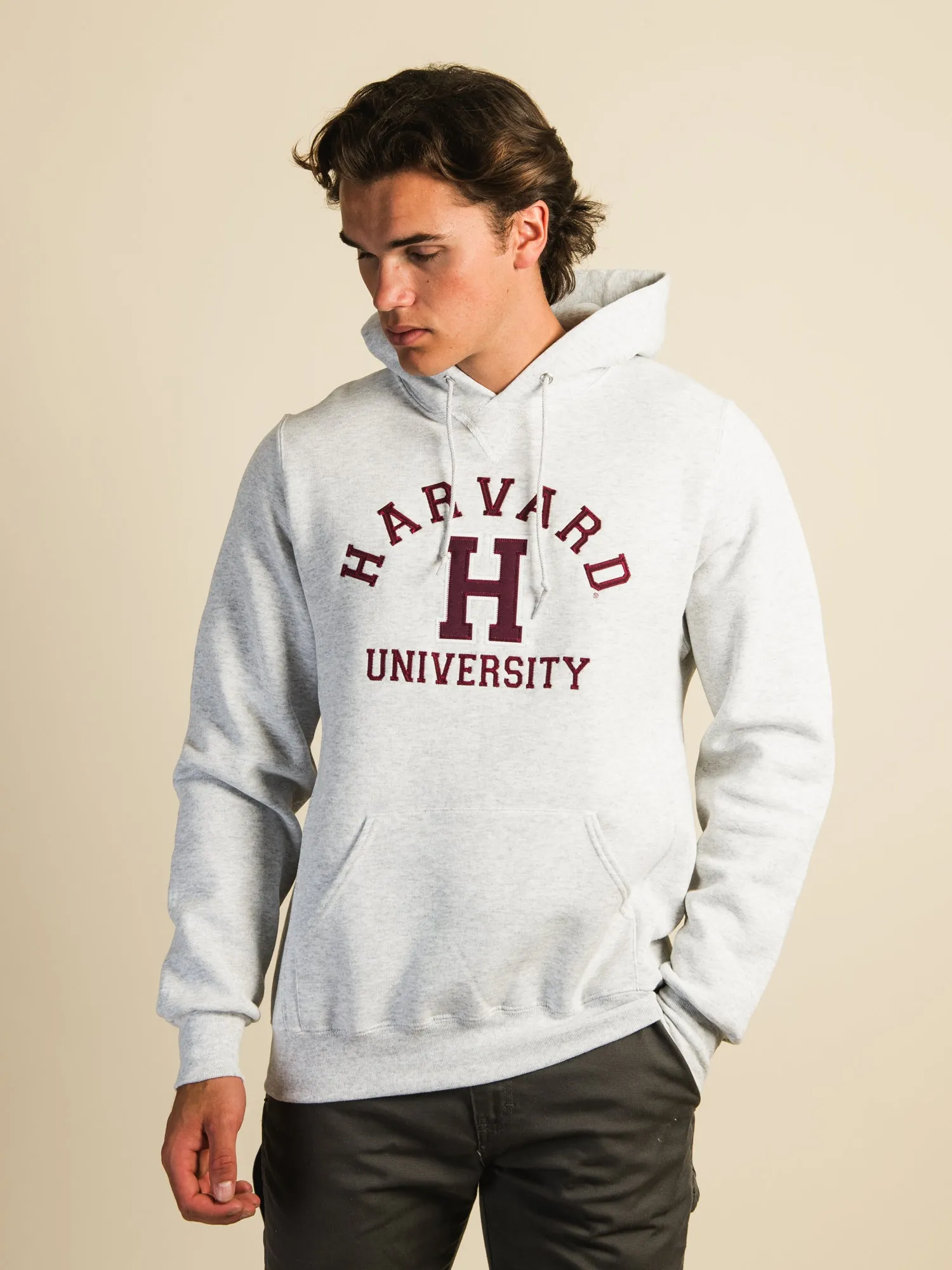 NCAA HARVARD PULLOVER HOODIE sold by Boathouse product image thumbnail 4