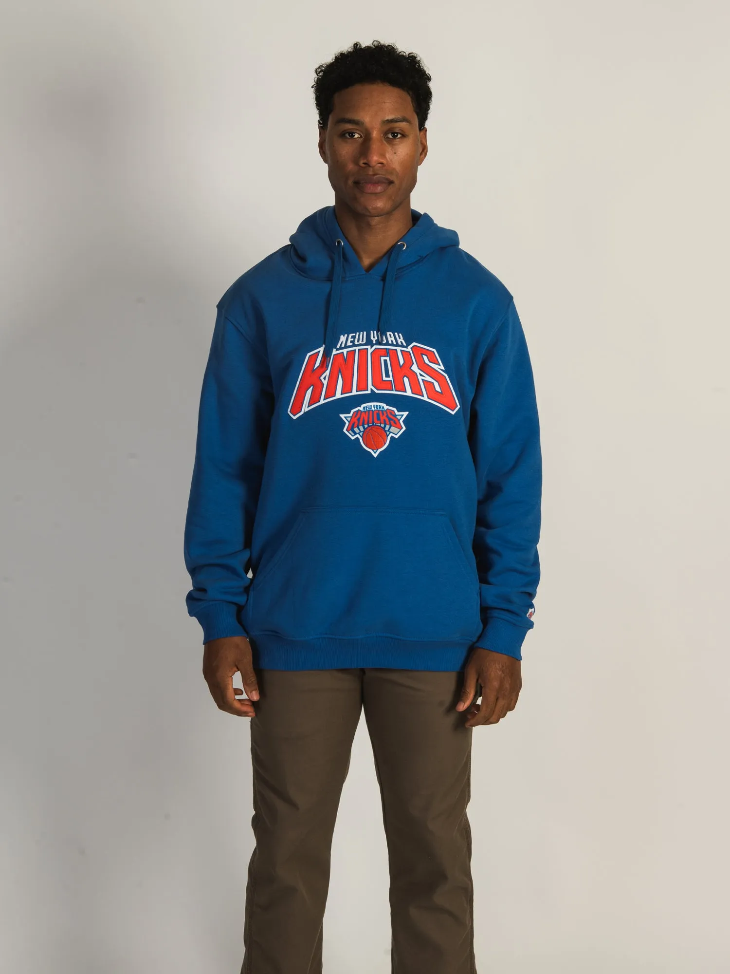NBA NY KNICKS HARDWOOD PULL OVER HOODIE sold by Boathouse product image thumbnail 2