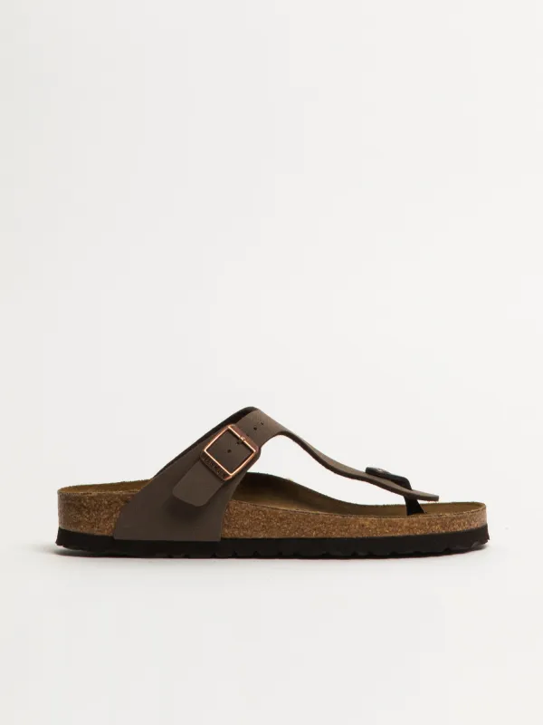 WOMENS BIRKENSTOCK GIZEH NARROW SANDALS - MOCHA sold by Boathouse