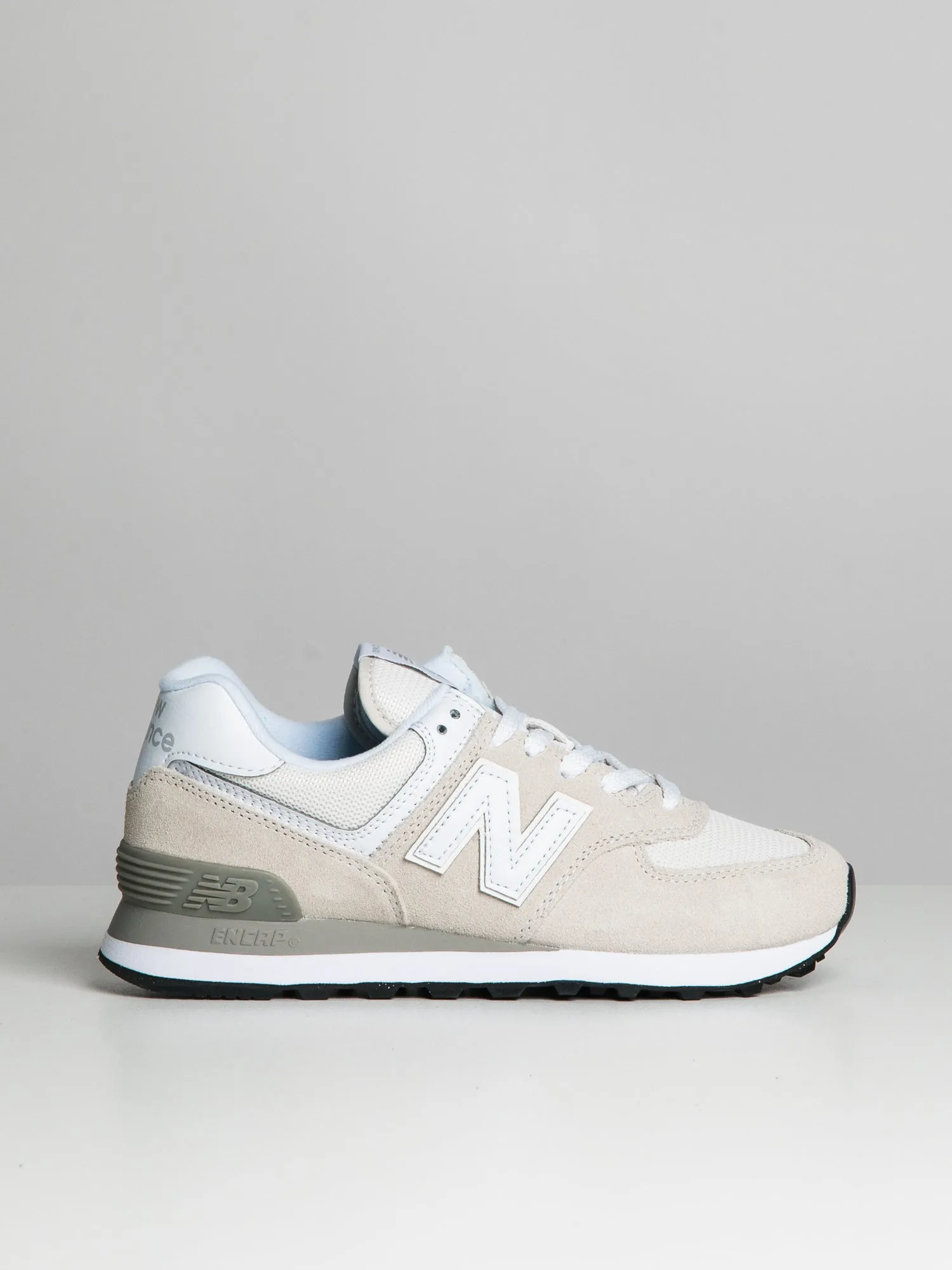 WOMENS NEW BALANCE THE 574 SNEAKER - NIMBUS CLOUD/WHITE sold by Boathouse