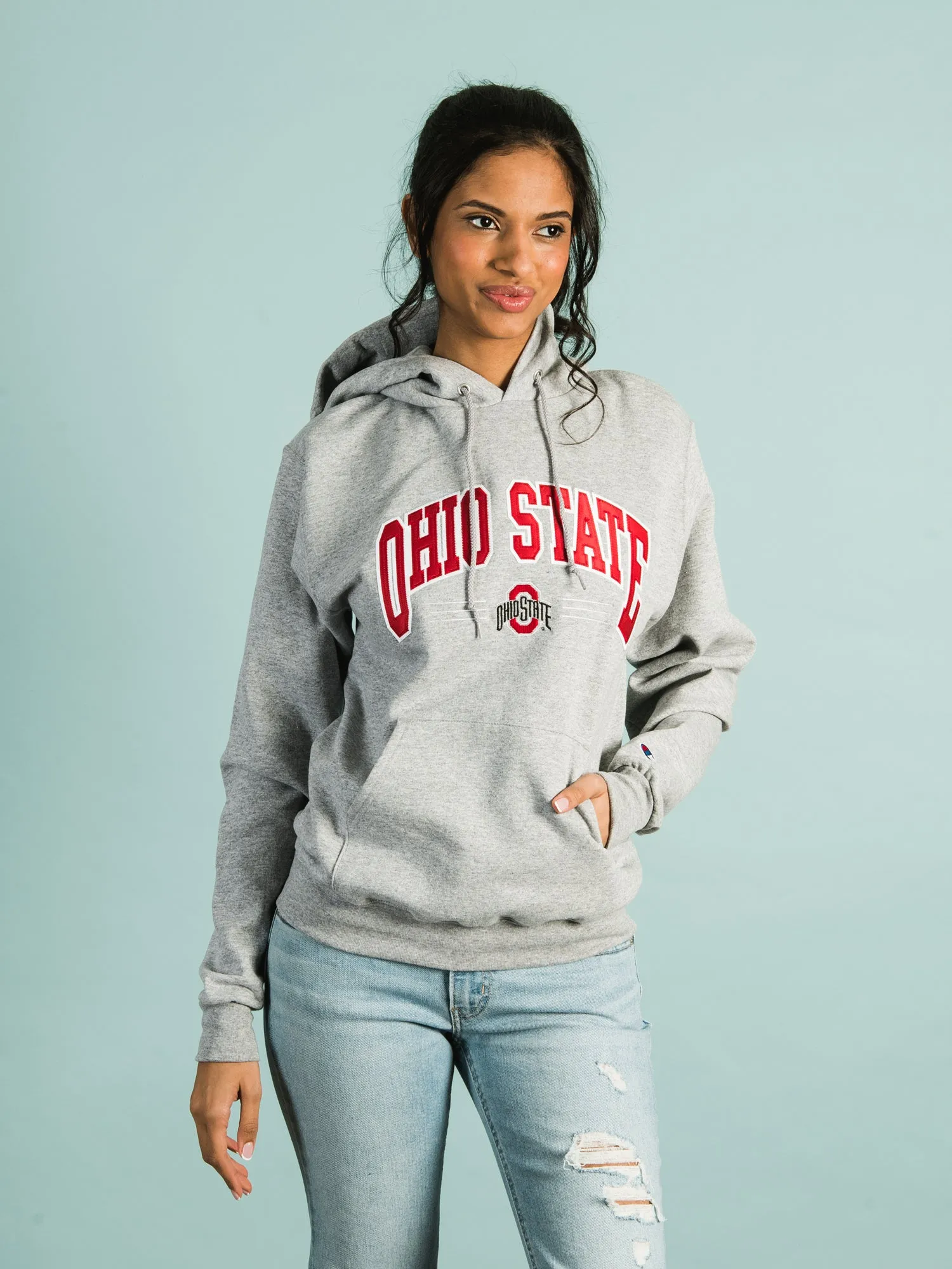 NCAA OHIO STATE PULLOVER HOODIE sold by Boathouse product image thumbnail 2