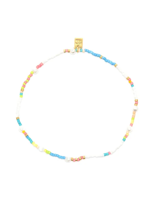 PURA VIDA MIXED SEED BEAD STRTCH ANKLET sold by Boathouse