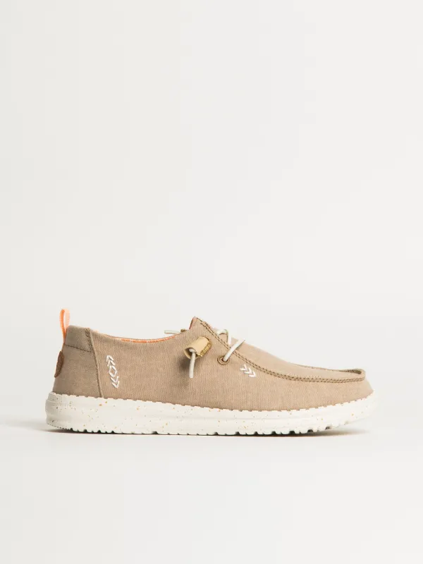 WOMENS HEYDUDE WENDY CHAMBRAY SNEAKER sold by Boathouse