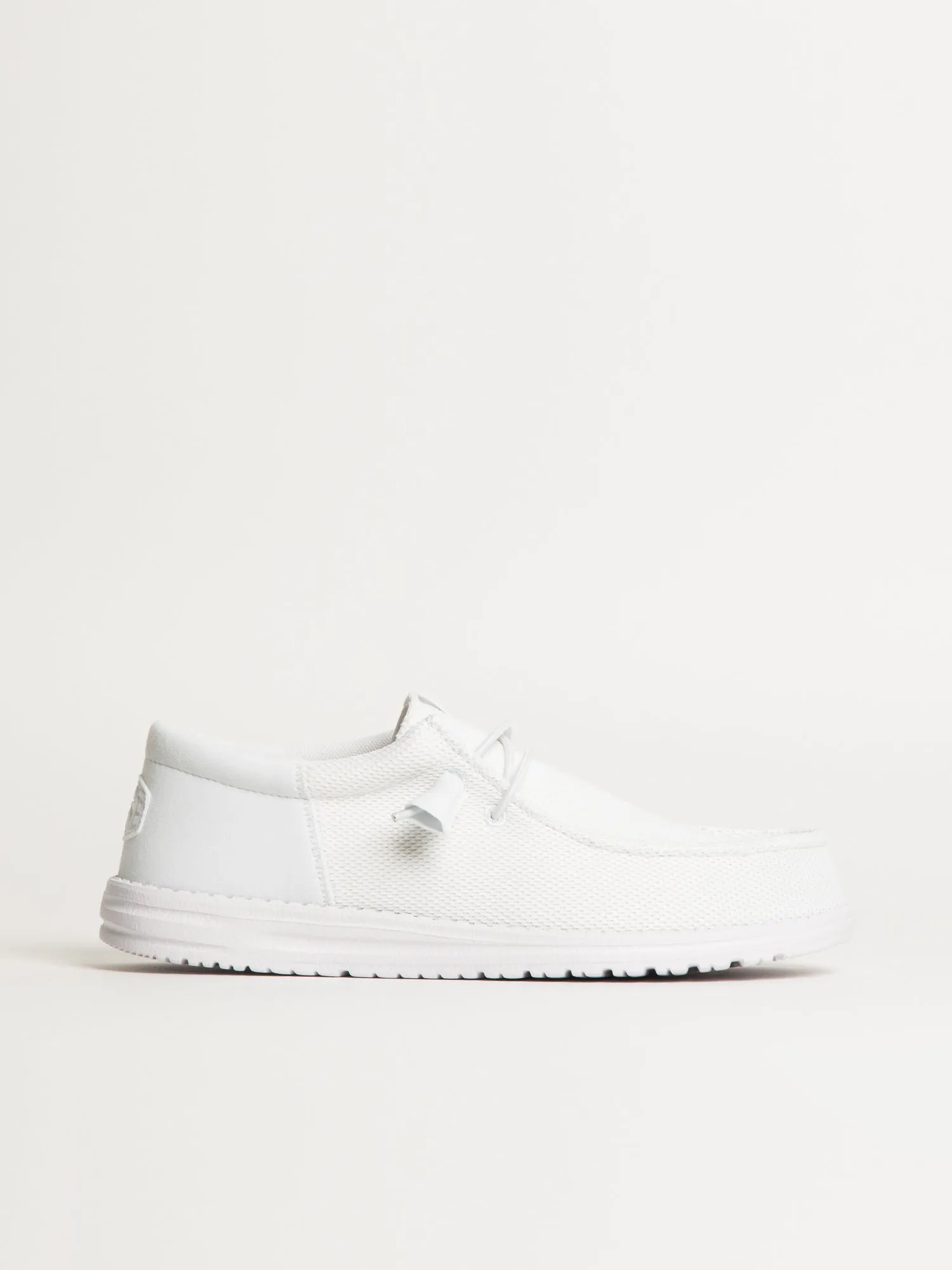 MENS HEYDUDE WALLY FUNK MONO SLIP-ON - WHITE sold by Boathouse