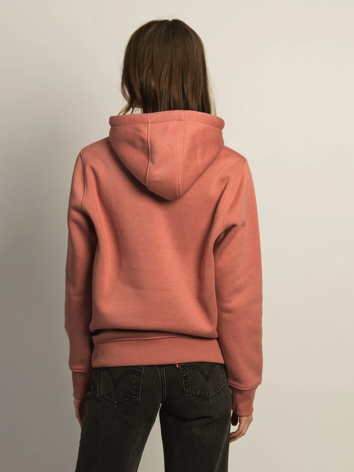 CARHARTT LOGO SLEEVE PULL OVER HOODIE - ROSE sold by Boathouse product image thumbnail 5