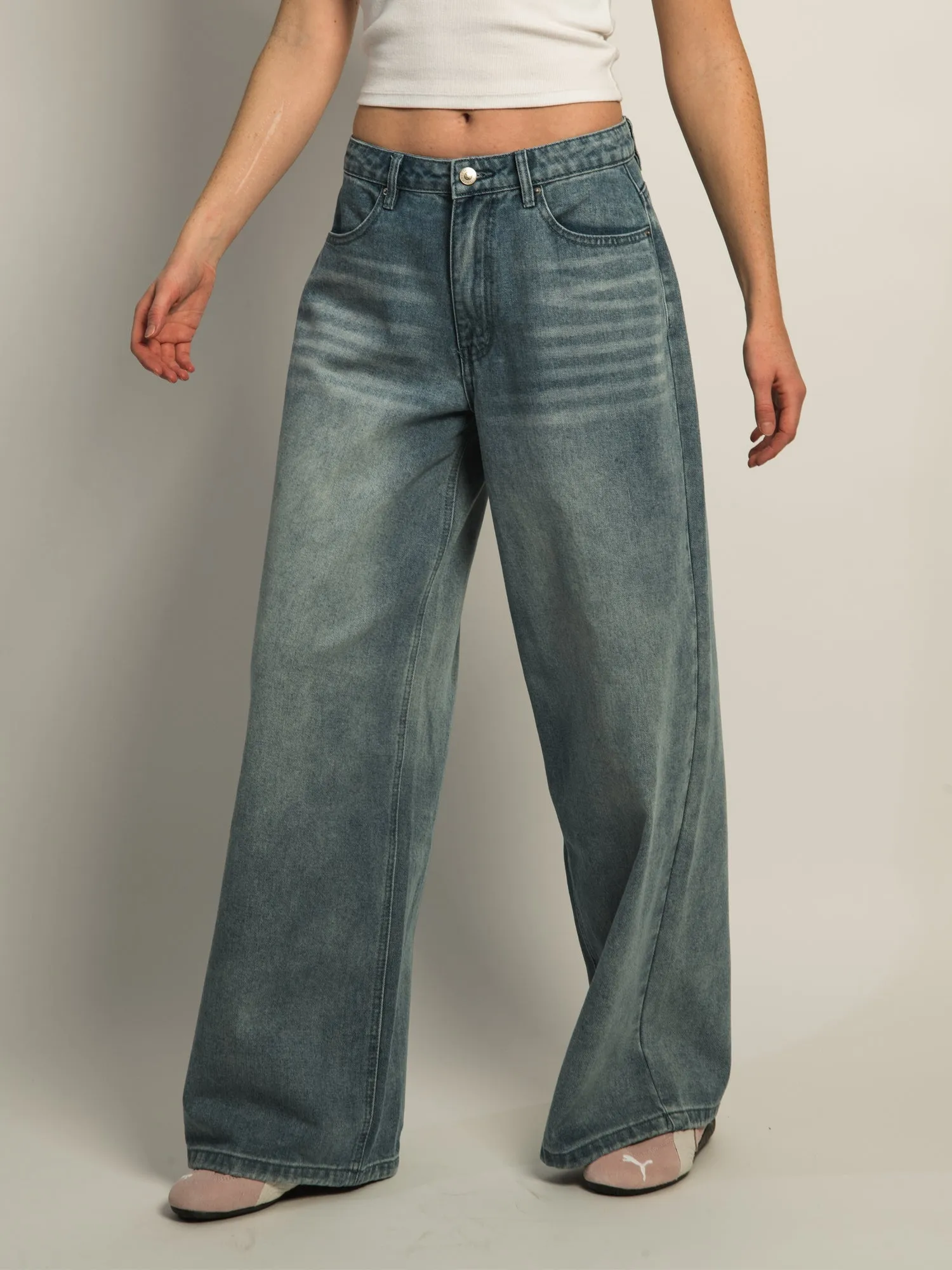 PRINCESS POLLY NAYLOR WIDE LEG JEANS sold by Boathouse