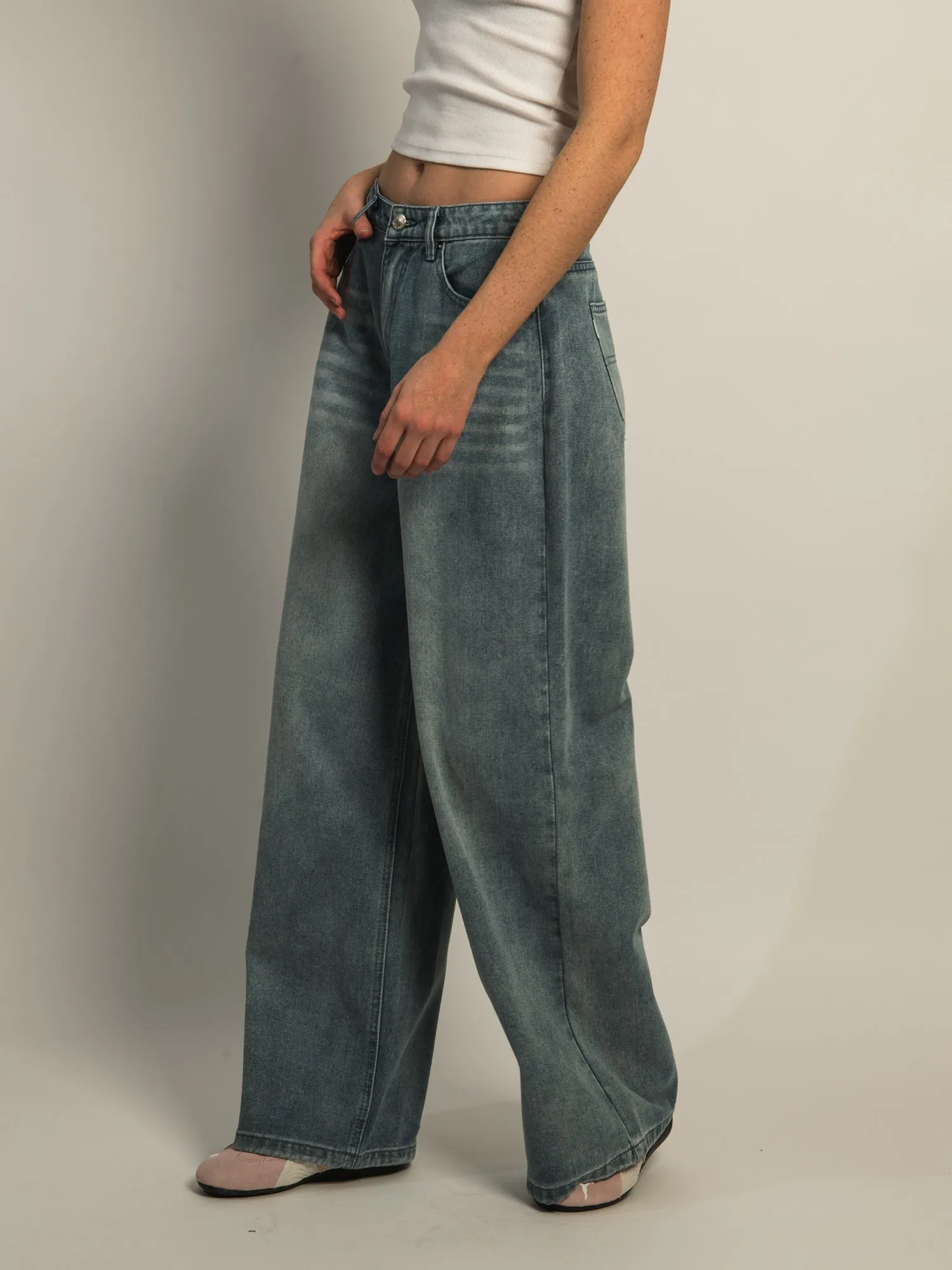 PRINCESS POLLY NAYLOR WIDE LEG JEANS sold by Boathouse product image thumbnail 4