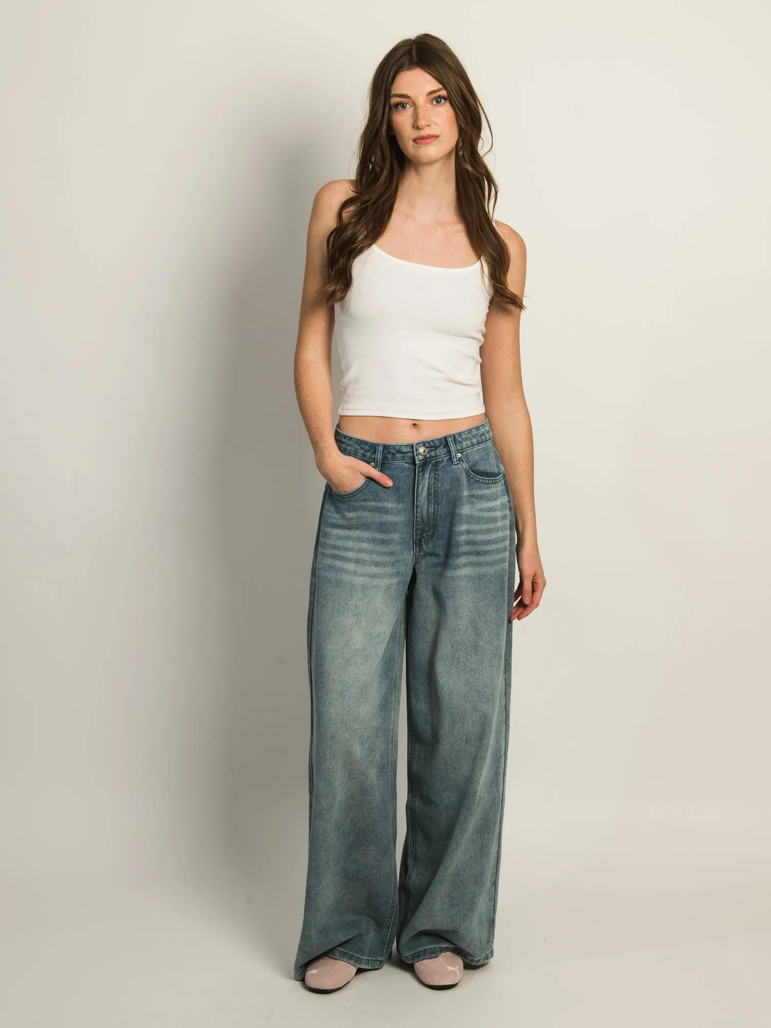 PRINCESS POLLY NAYLOR WIDE LEG JEANS sold by Boathouse product image thumbnail 2