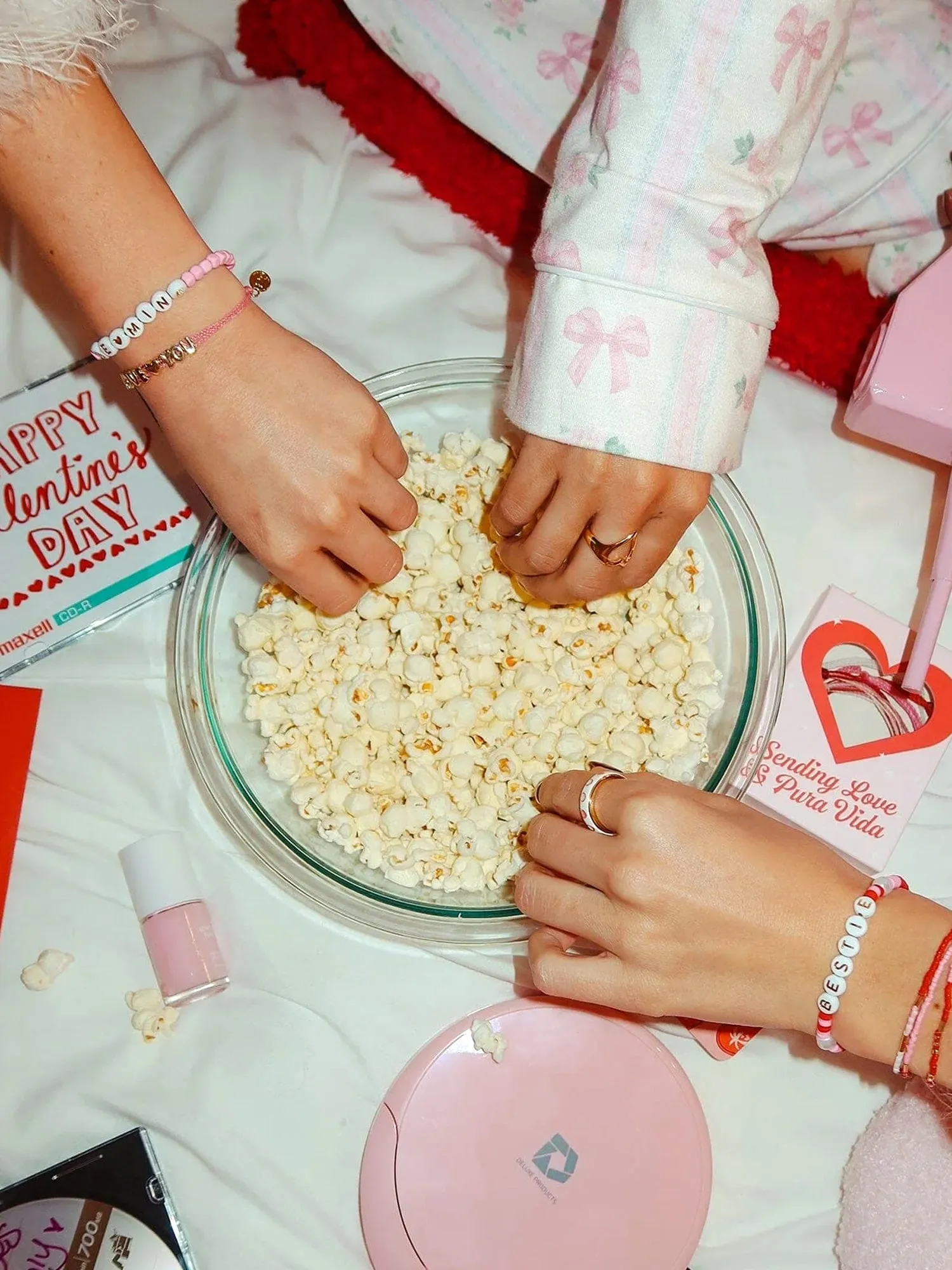 PURA VIDA VINYL DISC ALPHABET BRACELET sold by Boathouse product image thumbnail 2