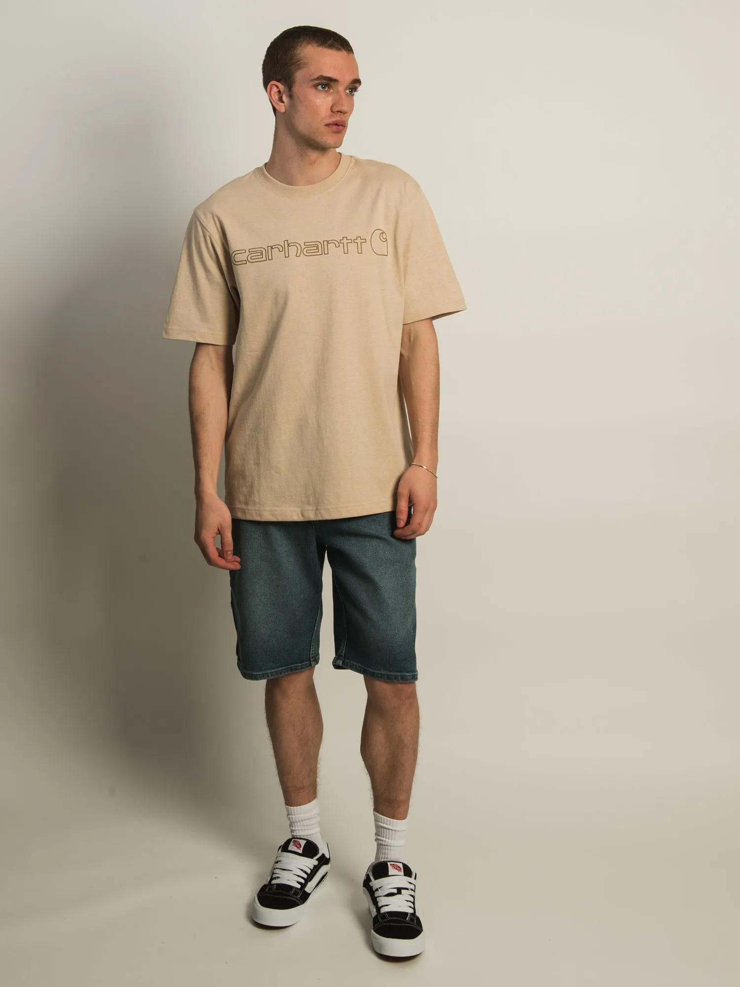 CARHARTT HEAVYWEIGHT SHORT SLEEVE LOGO GRAPHIC TEE sold by Boathouse product image thumbnail 2