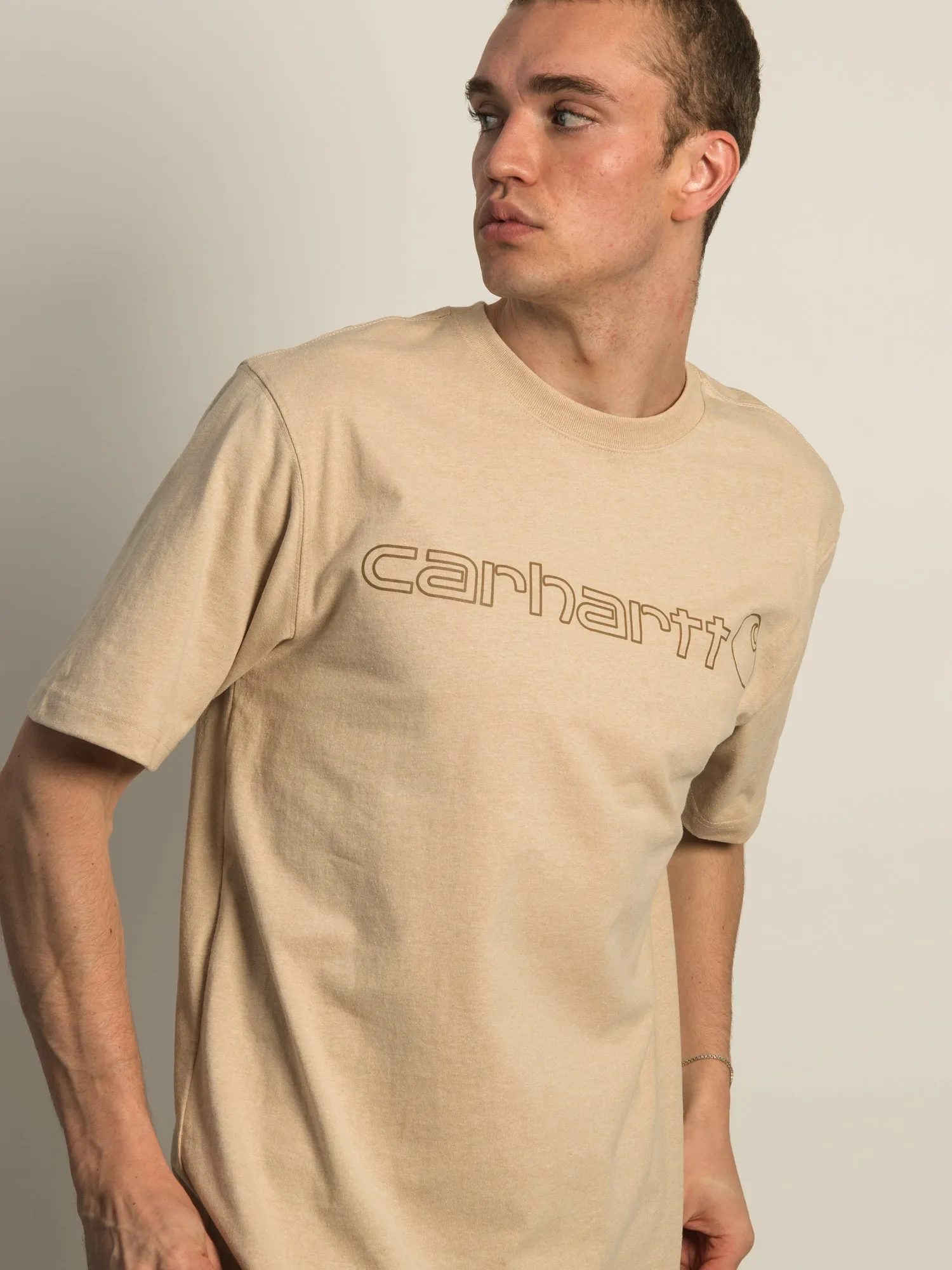 CARHARTT HEAVYWEIGHT SHORT SLEEVE LOGO GRAPHIC TEE sold by Boathouse product image thumbnail 3