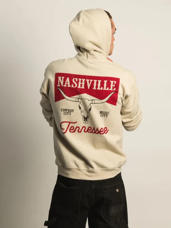 NASHVILLE TENNESSEE PULLOVER HOODIE sold by Boathouse