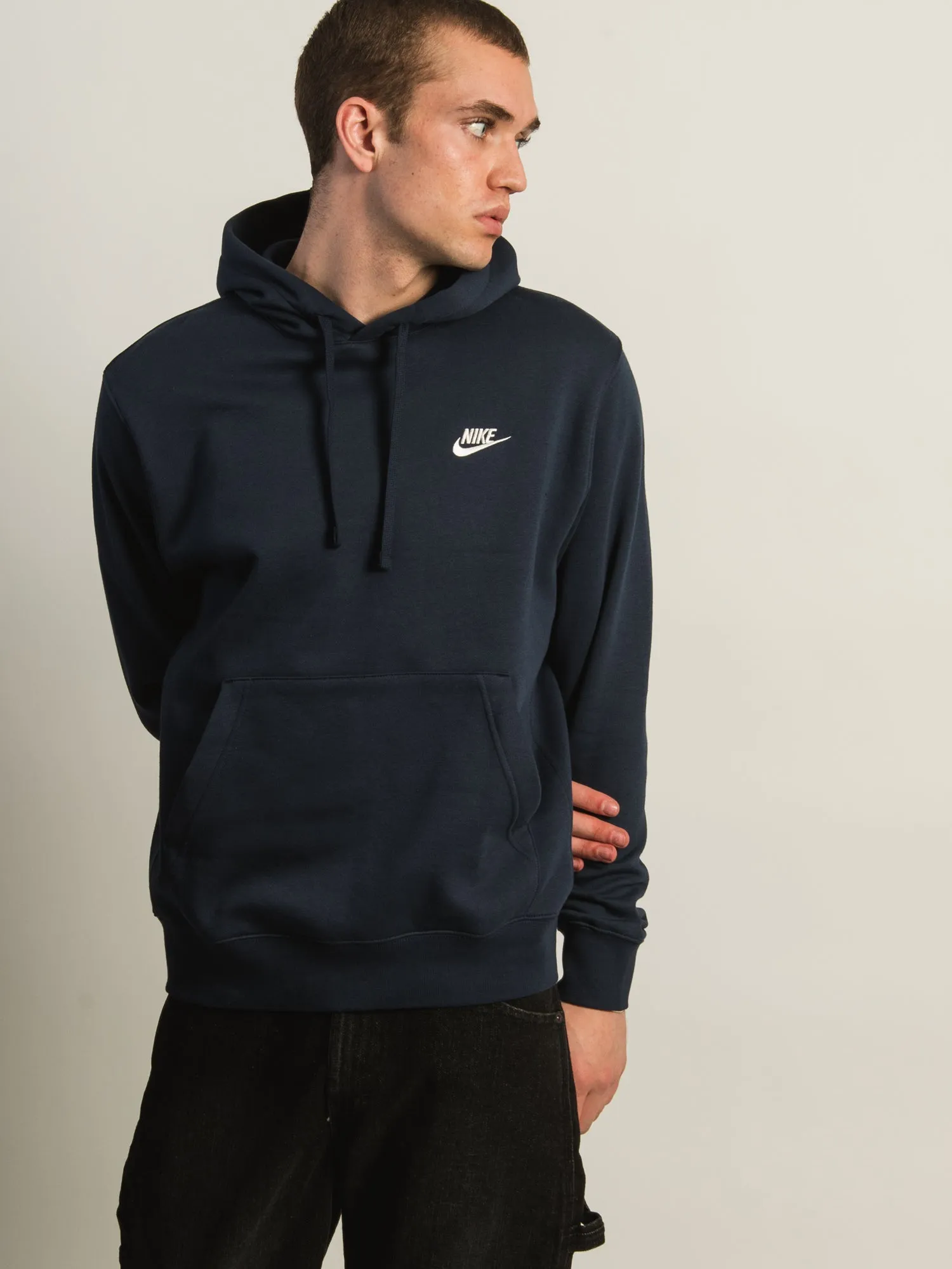NIKE M NSW CLUB PULLOVER HOODIE-NAVY sold by Boathouse product image thumbnail 3