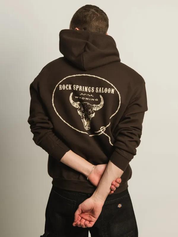 ROCK SPRINGS SALOON PULLOVER HOODIE sold by Boathouse