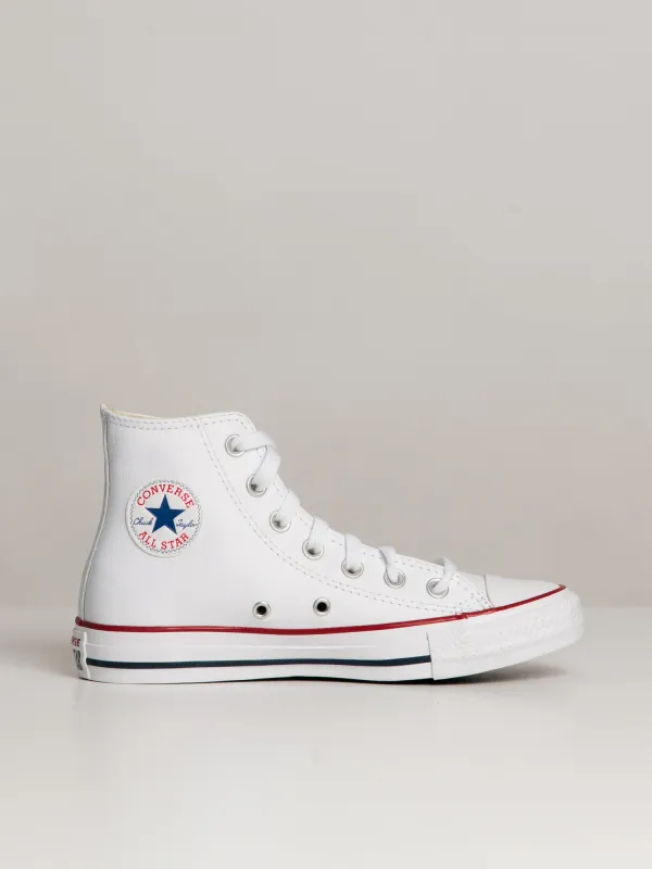 WOMENS CONVERSE CHUCK TAYLOR ALL-STARS LEATHER HI SNEAKER - CLEARANCE made by Converse