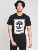 TIMBERLAND STACK LOGO SHORT SLEEVE TEE  - CLEARANCE sold by Boathouse