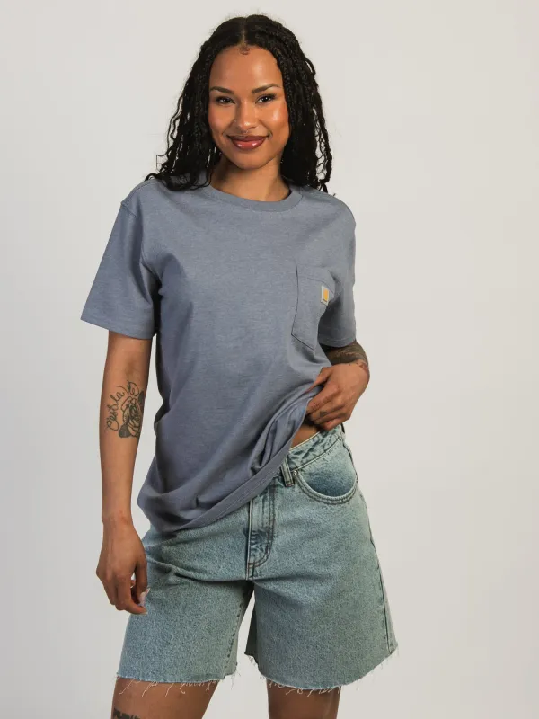 CARHARTT WORKWEAR POCKET T-SHIRT - WISTERIA sold by Boathouse
