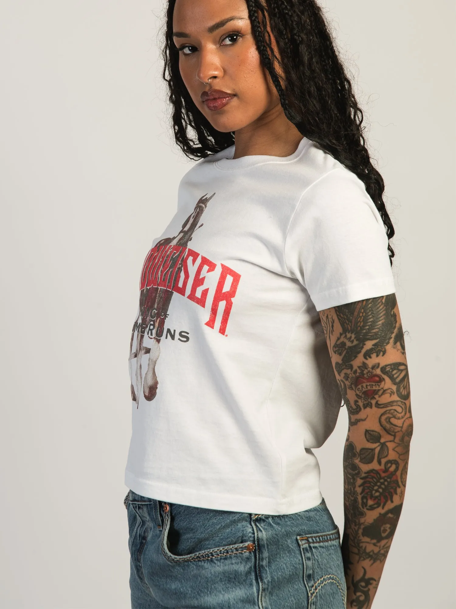 BUDWEISER HORSE BOXY TEE sold by Boathouse product image thumbnail 4